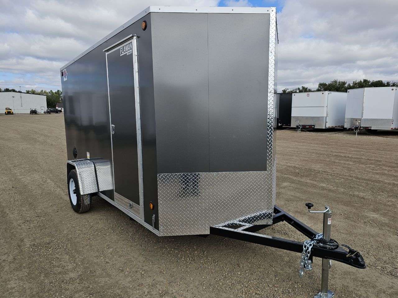2026 CJay TXR  6' x 12' + V-Nose Cargo Trailer