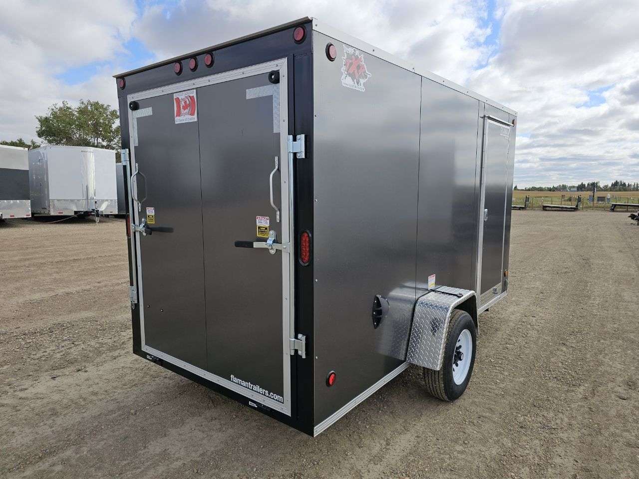 2026 CJay TXR  6' x 12' + V-Nose Cargo Trailer