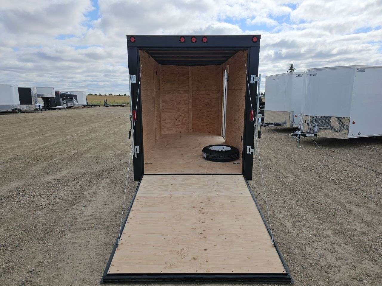 2026 CJay TXR  6' x 12' + V-Nose Cargo Trailer