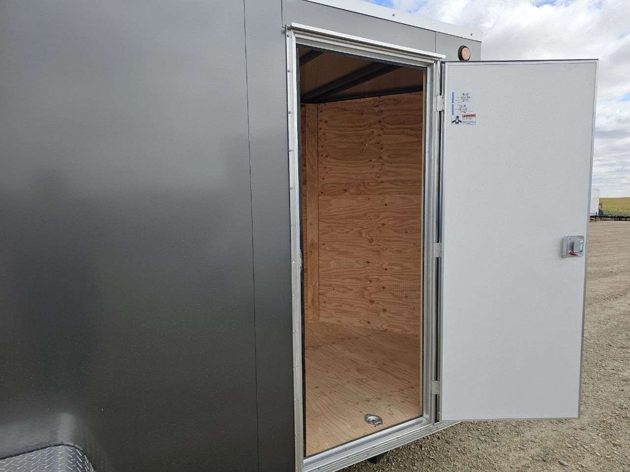 2026 CJay TXR  6' x 12' + V-Nose Cargo Trailer