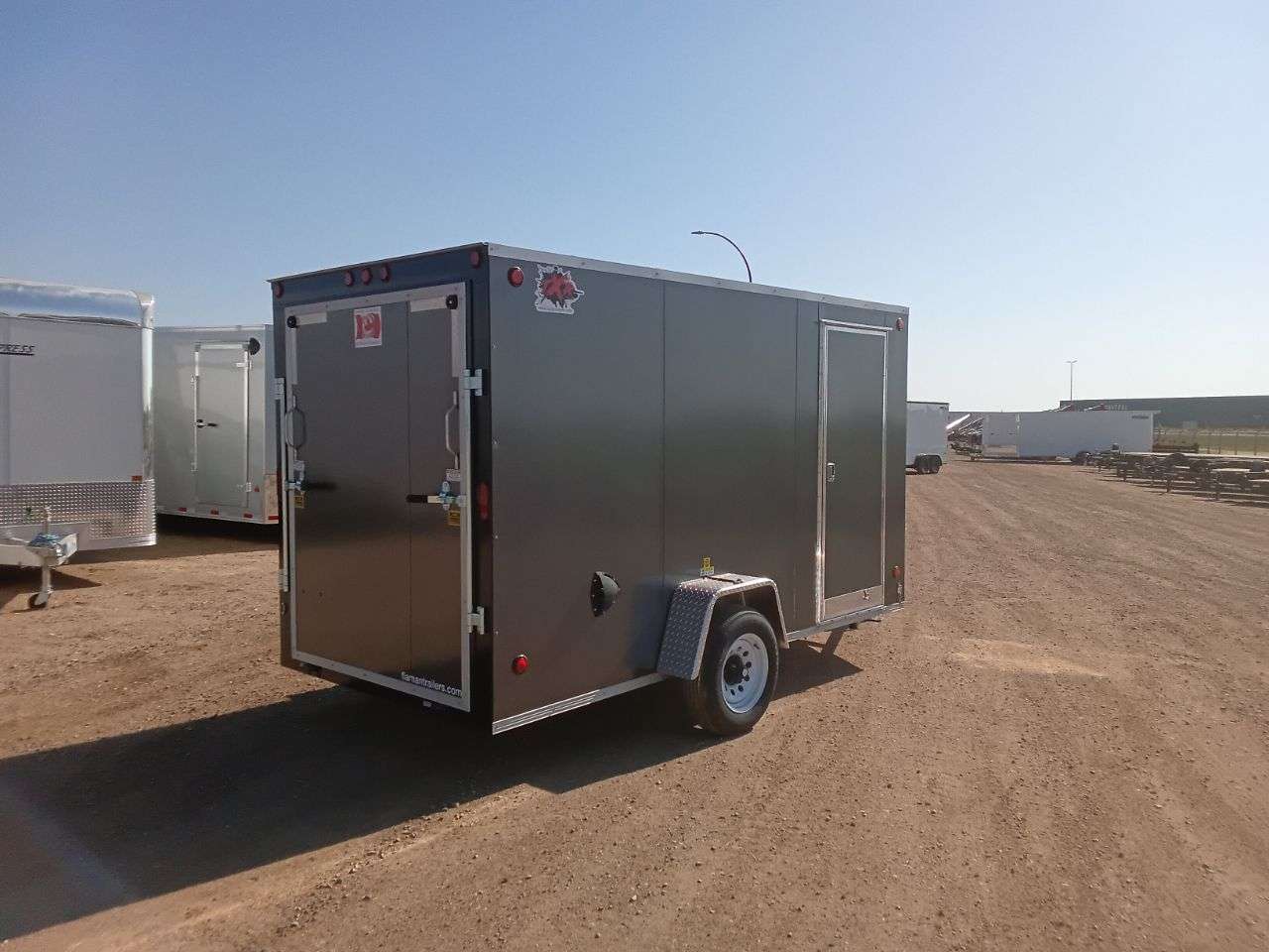 2026 CJay TXR 6' x 12' + V-Nose Cargo Trailer