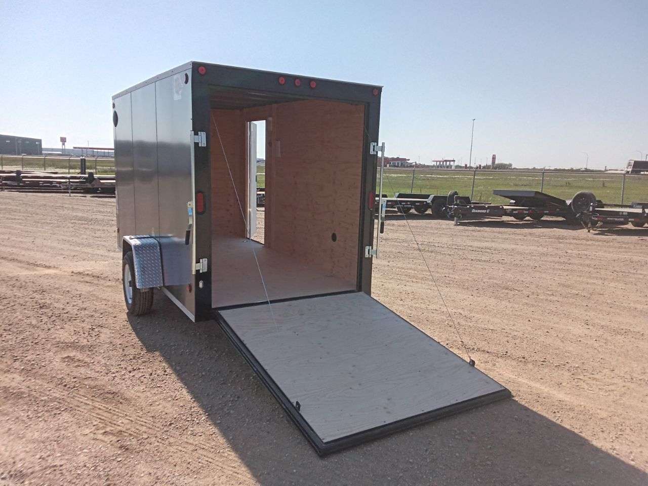 2026 CJay TXR 6' x 12' + V-Nose Cargo Trailer
