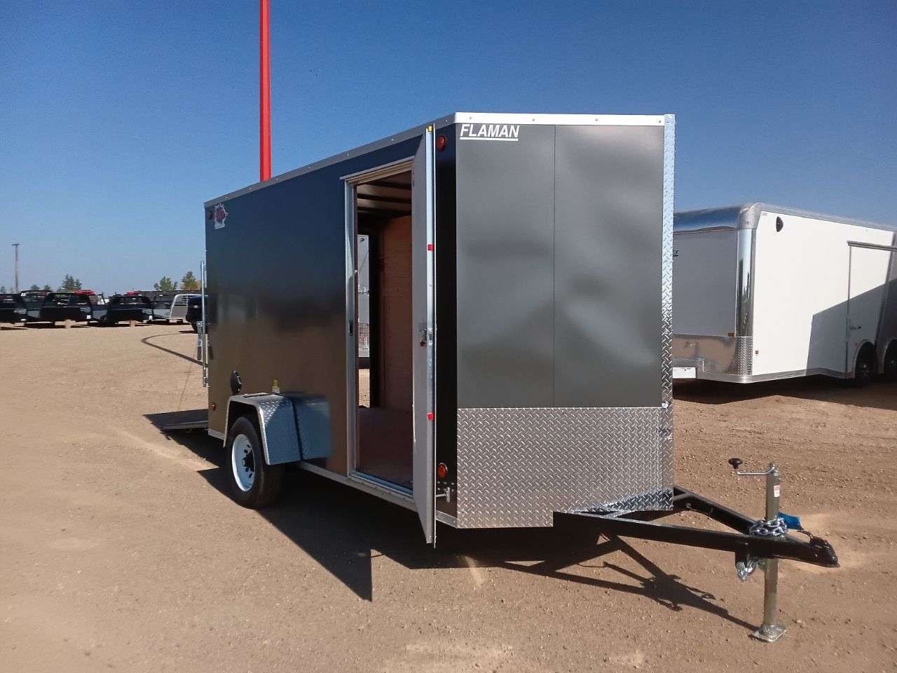 2026 CJay TXR 6' x 12' + V-Nose Cargo Trailer