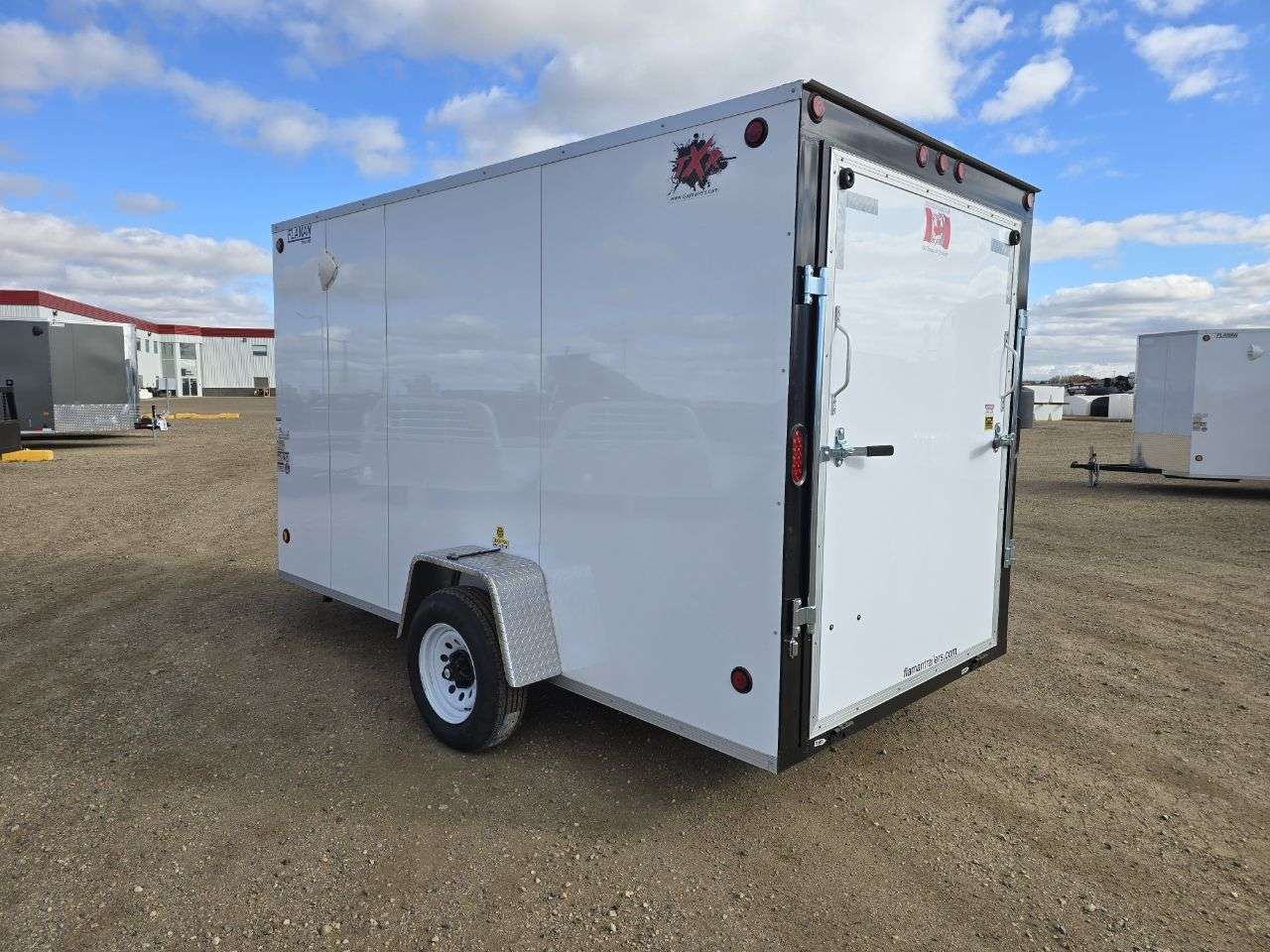 2026 CJay TXR 6' x 12' + V-Nose Cargo Trailer