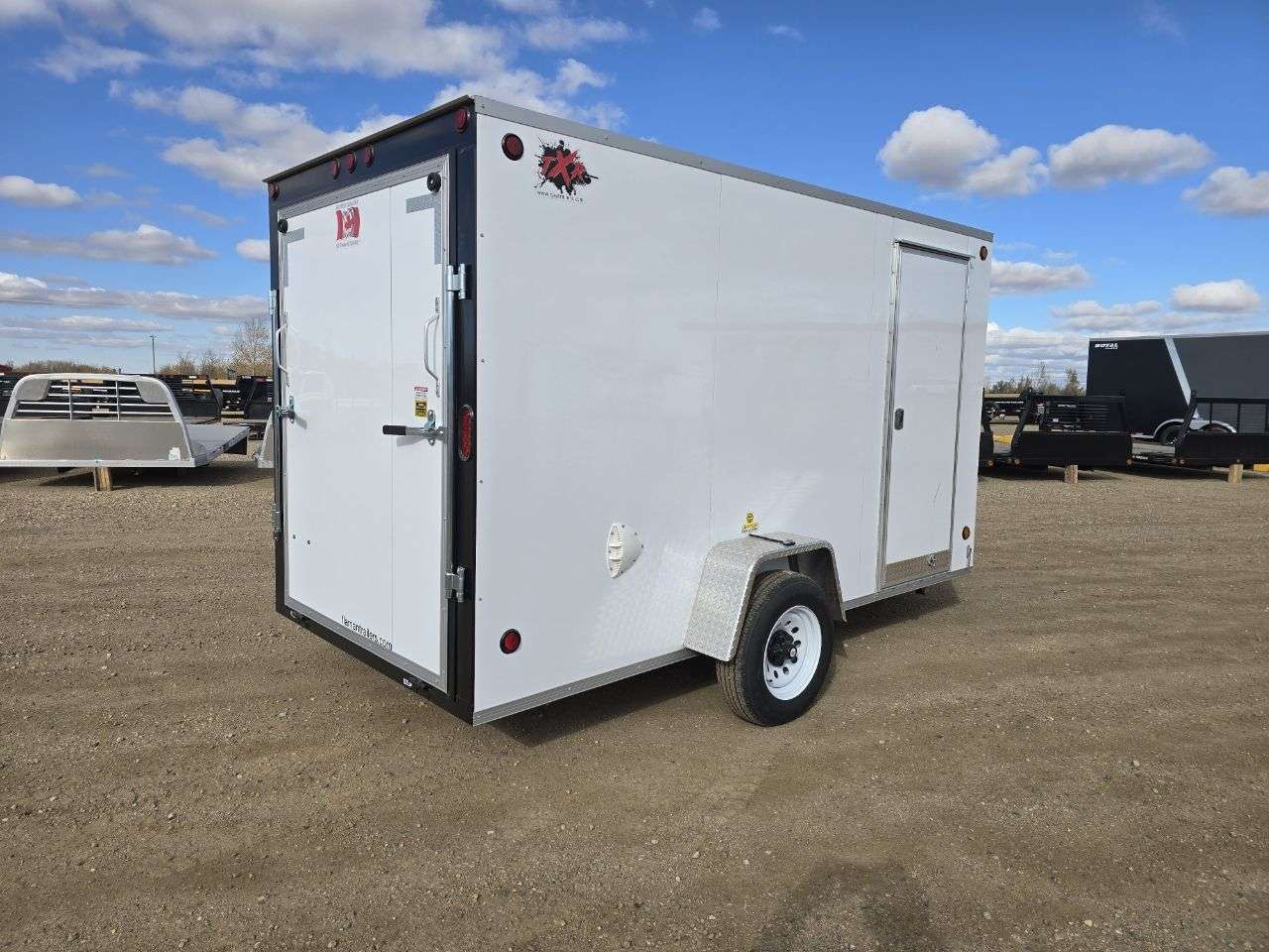 2026 CJay TXR 6' x 12' + V-Nose Cargo Trailer