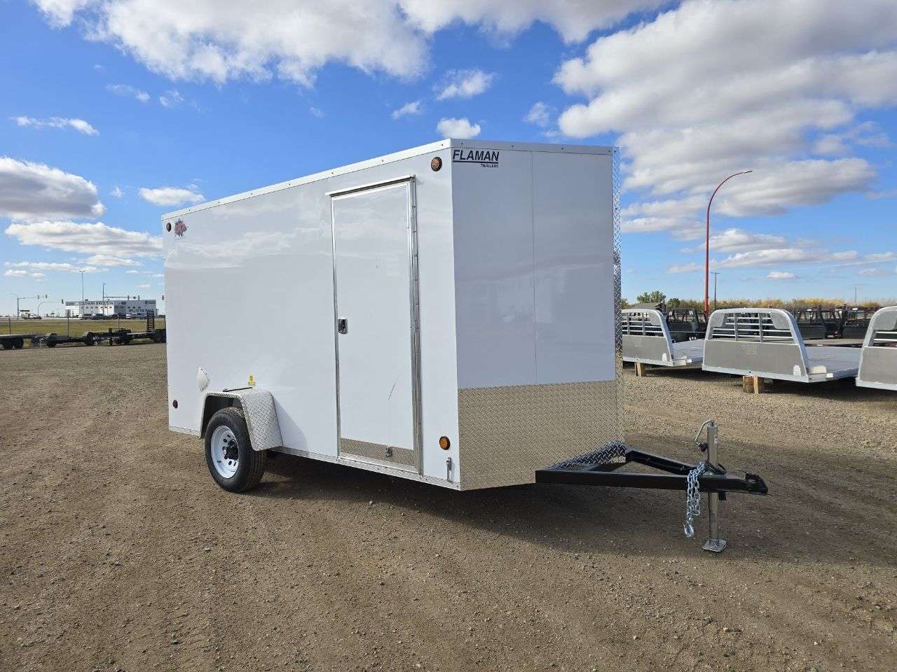 2026 CJay TXR 6' x 12' + V-Nose Cargo Trailer