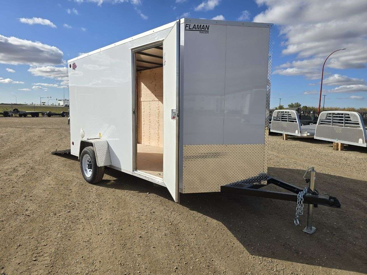 2026 CJay TXR 6' x 12' + V-Nose Cargo Trailer