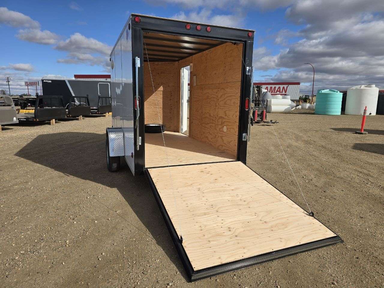2026 CJay TXR 6' x 12' + V-Nose Cargo Trailer
