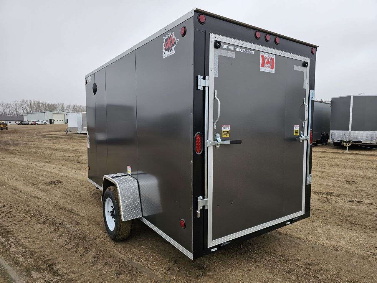 2026 CJay TXR 6' x 12' + V-Nose Cargo Trailer