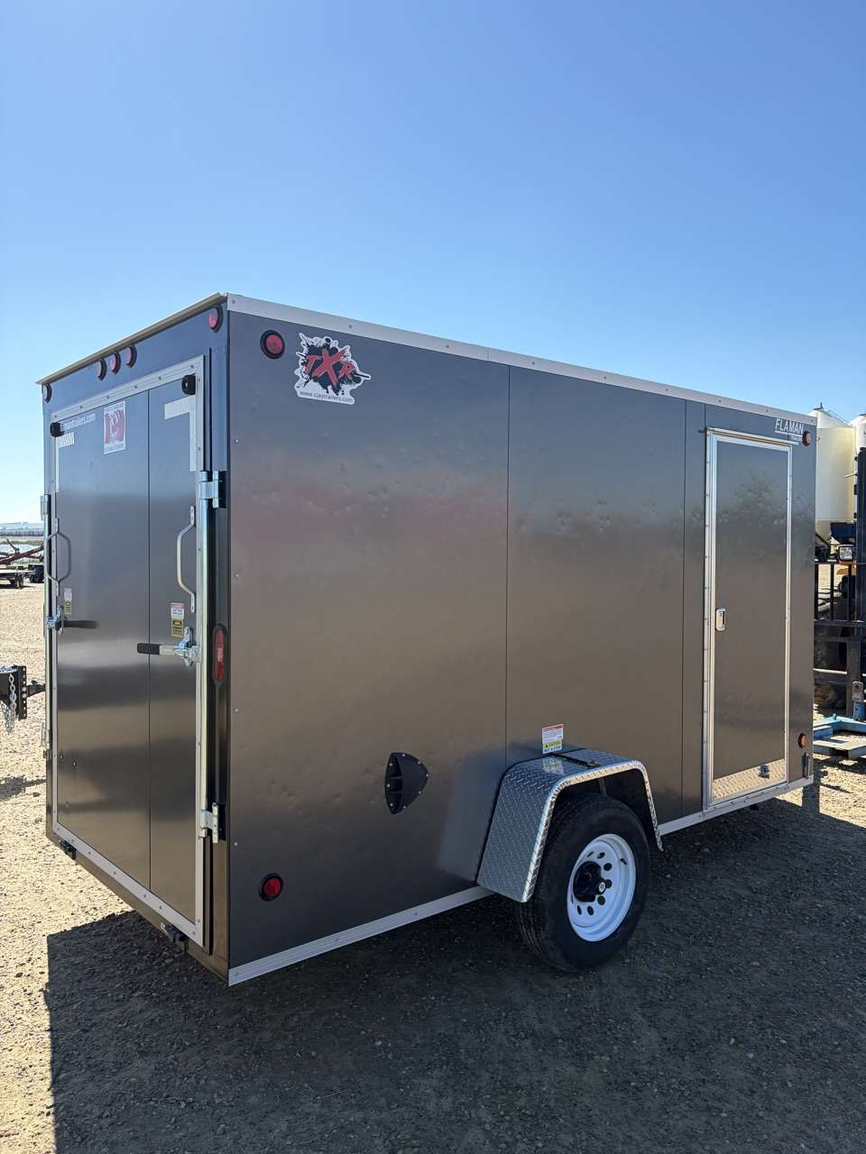 2026 CJay TXR 6' x 12' + V-Nose Cargo Trailer