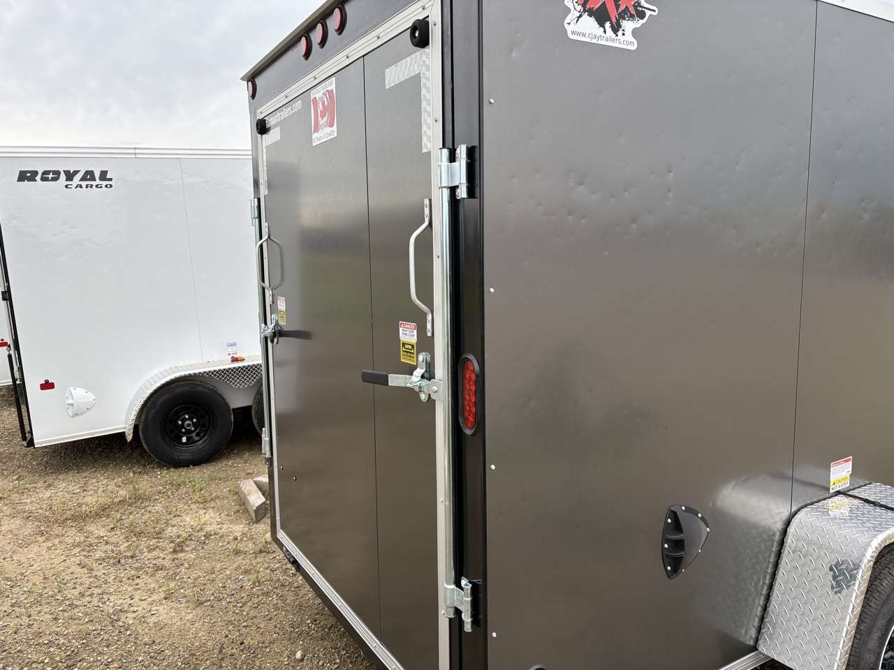 2026 CJay TXR 6' x 12' + V-Nose Cargo Trailer