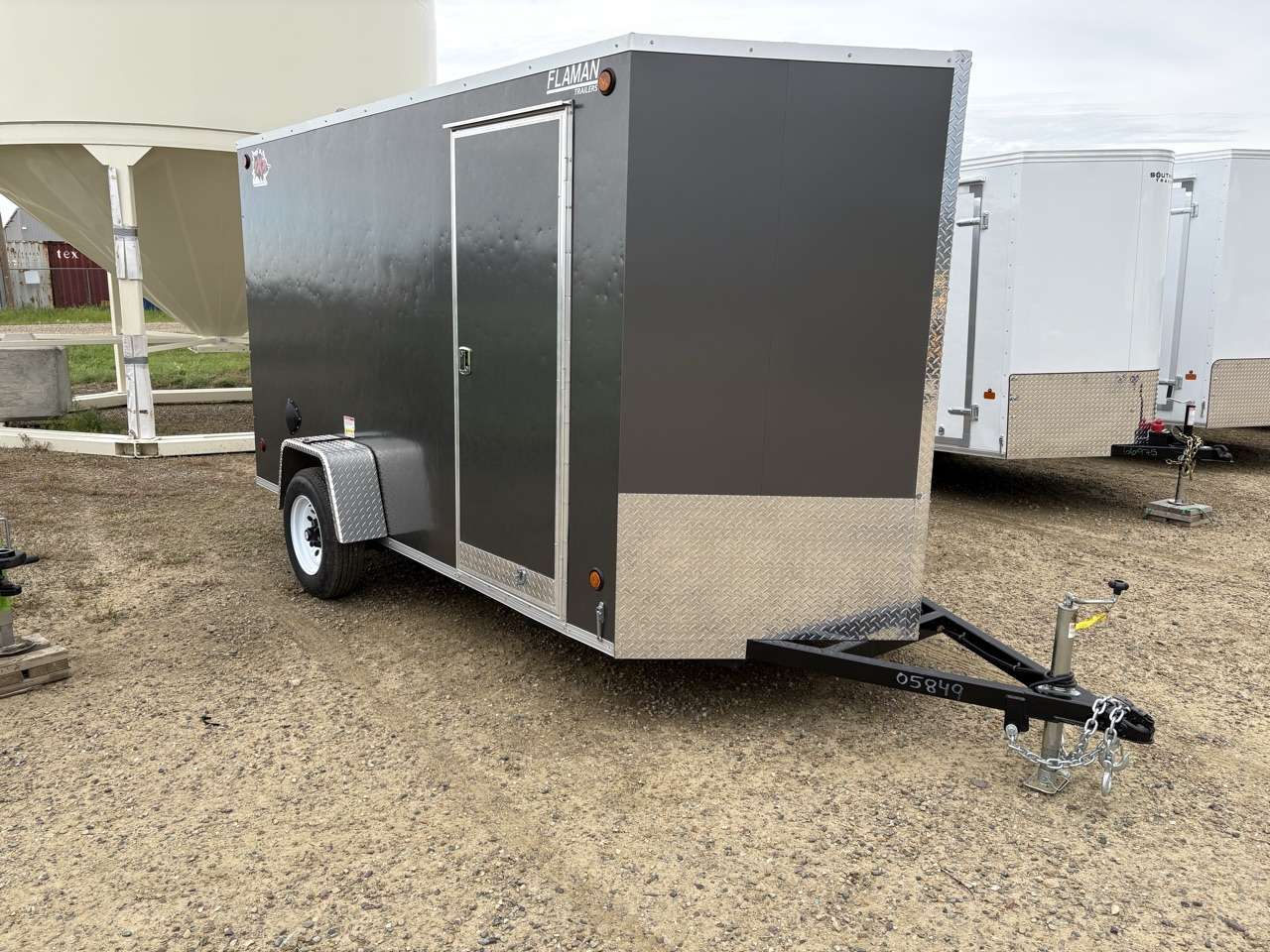 2026 CJay TXR 6' x 12' + V-Nose Cargo Trailer