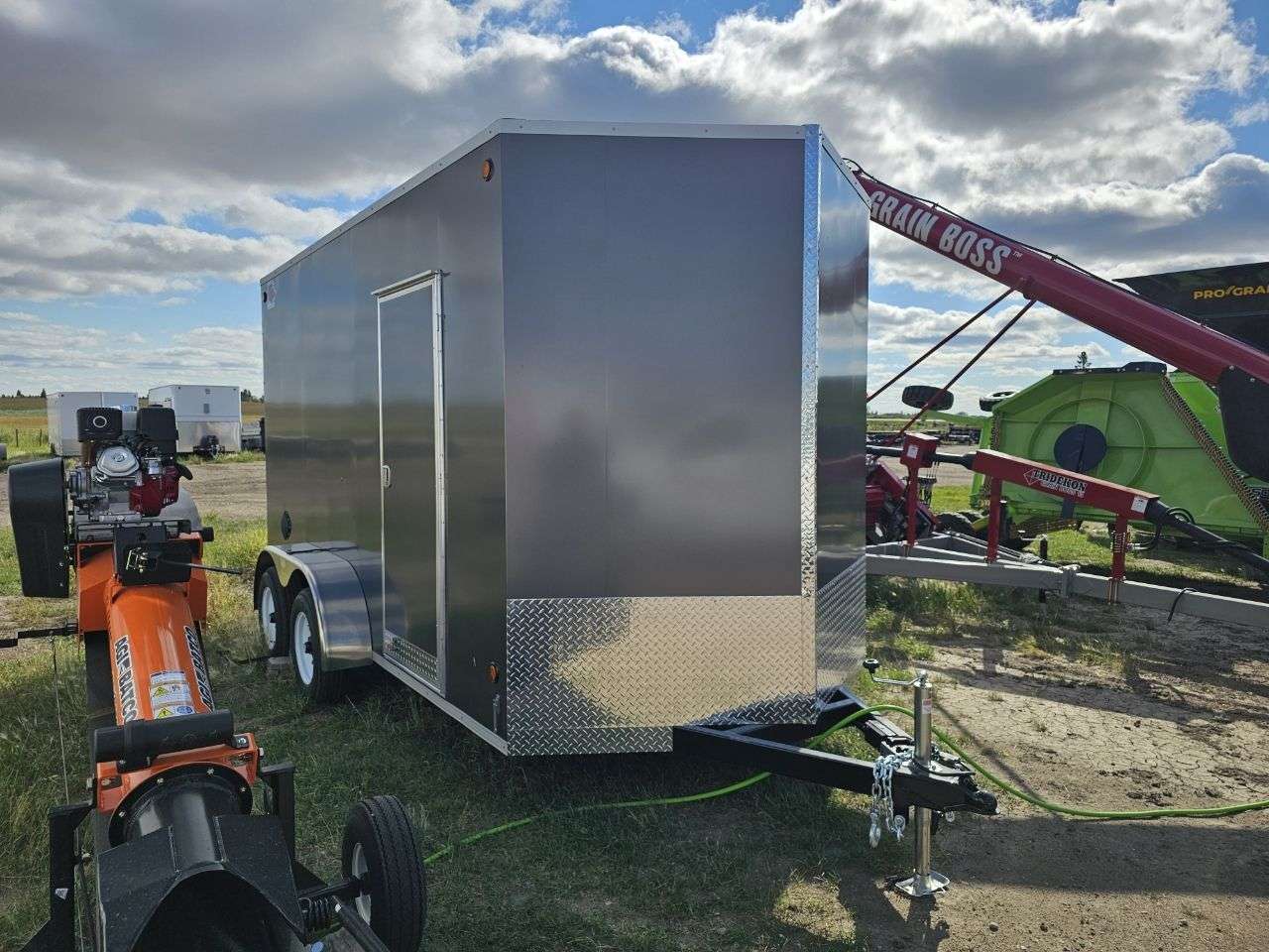 2026 CJay TXR 7' x 14' + V-Nose Cargo Trailer