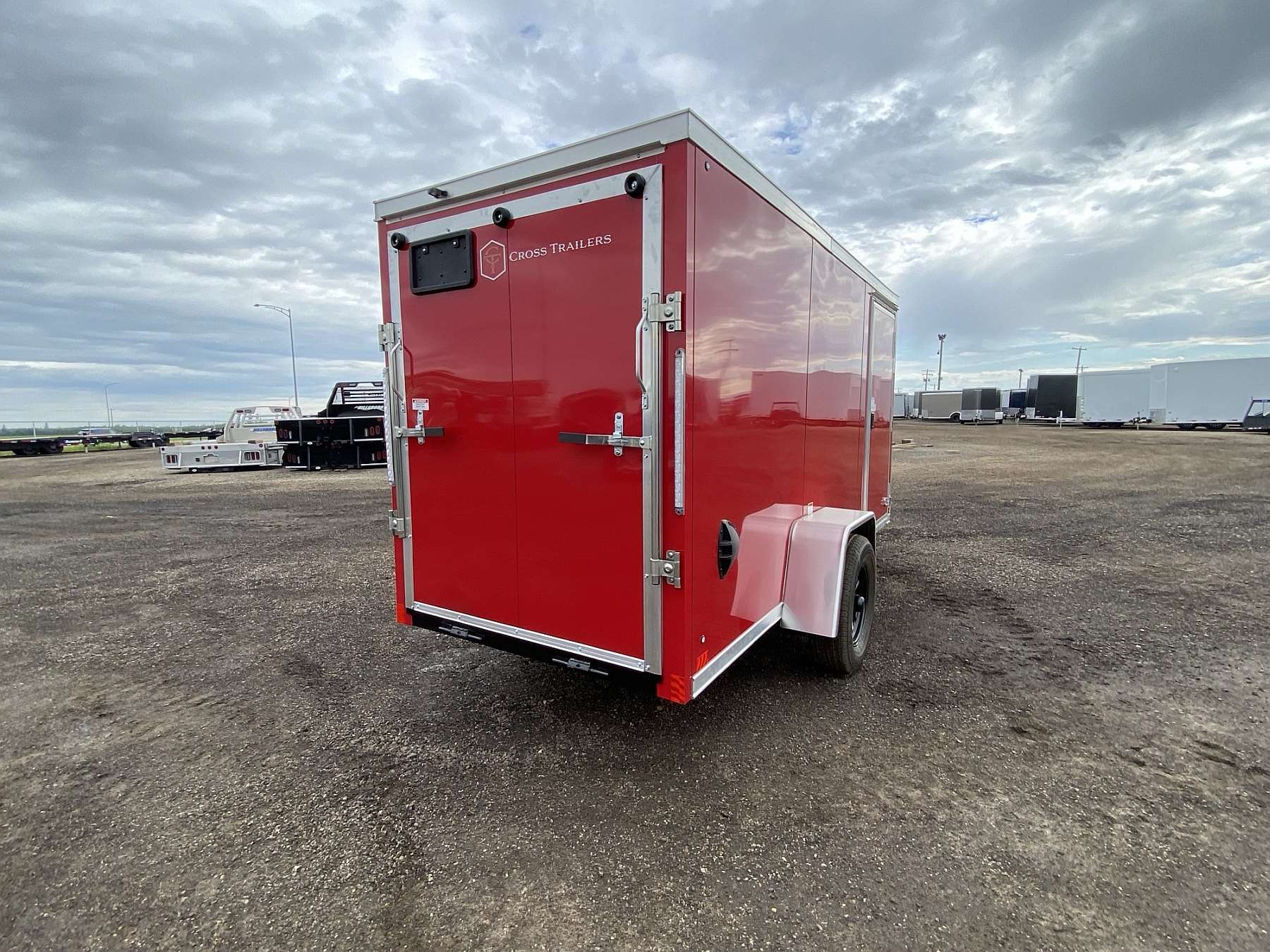 2026 Cross 5 'x 12' Enclosed Wedge Nose Cargo Trailer