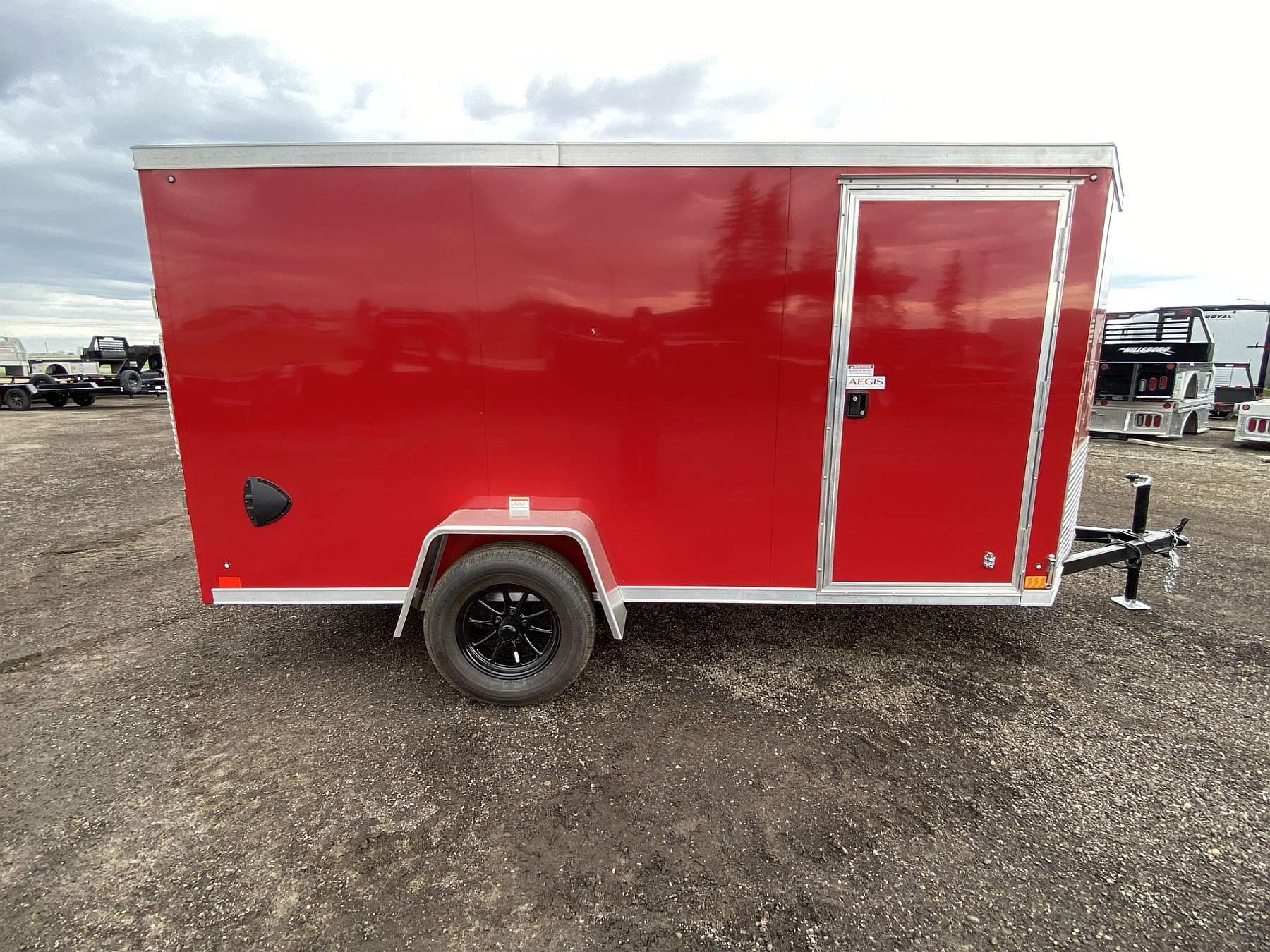 2026 Cross 5 'x 12' Enclosed Wedge Nose Cargo Trailer