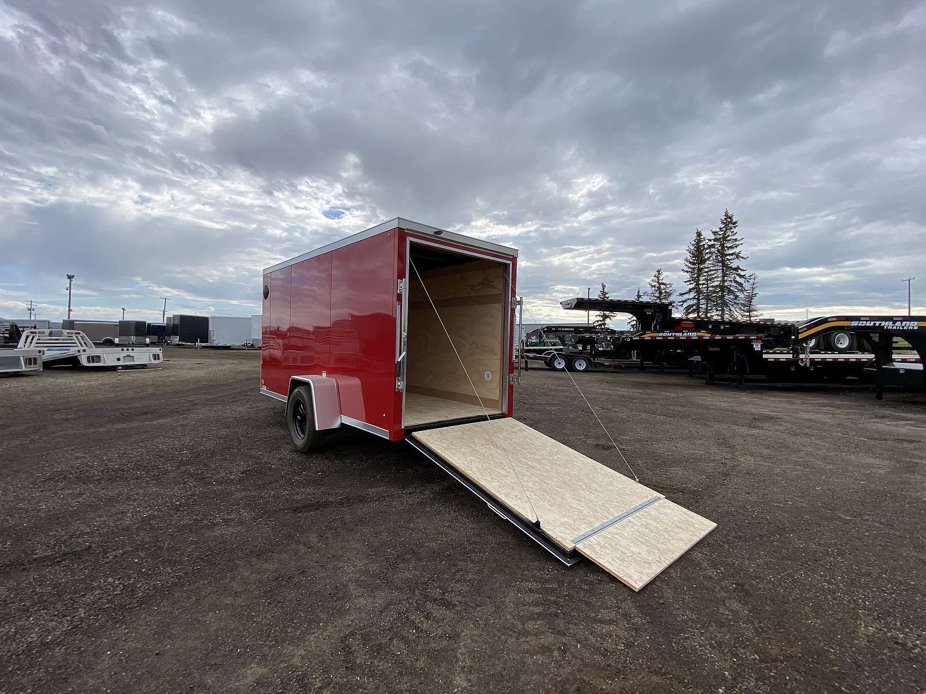 2026 Cross 5 'x 12' Enclosed Wedge Nose Cargo Trailer