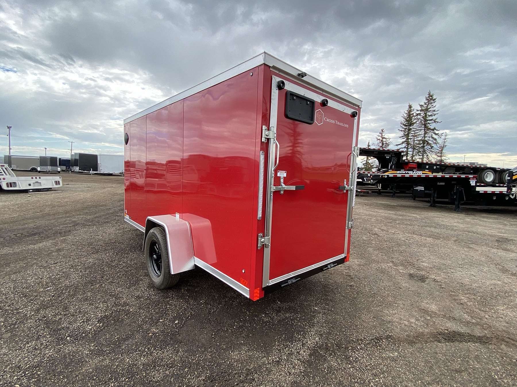 2026 Cross 5 'x 12' Enclosed Wedge Nose Cargo Trailer