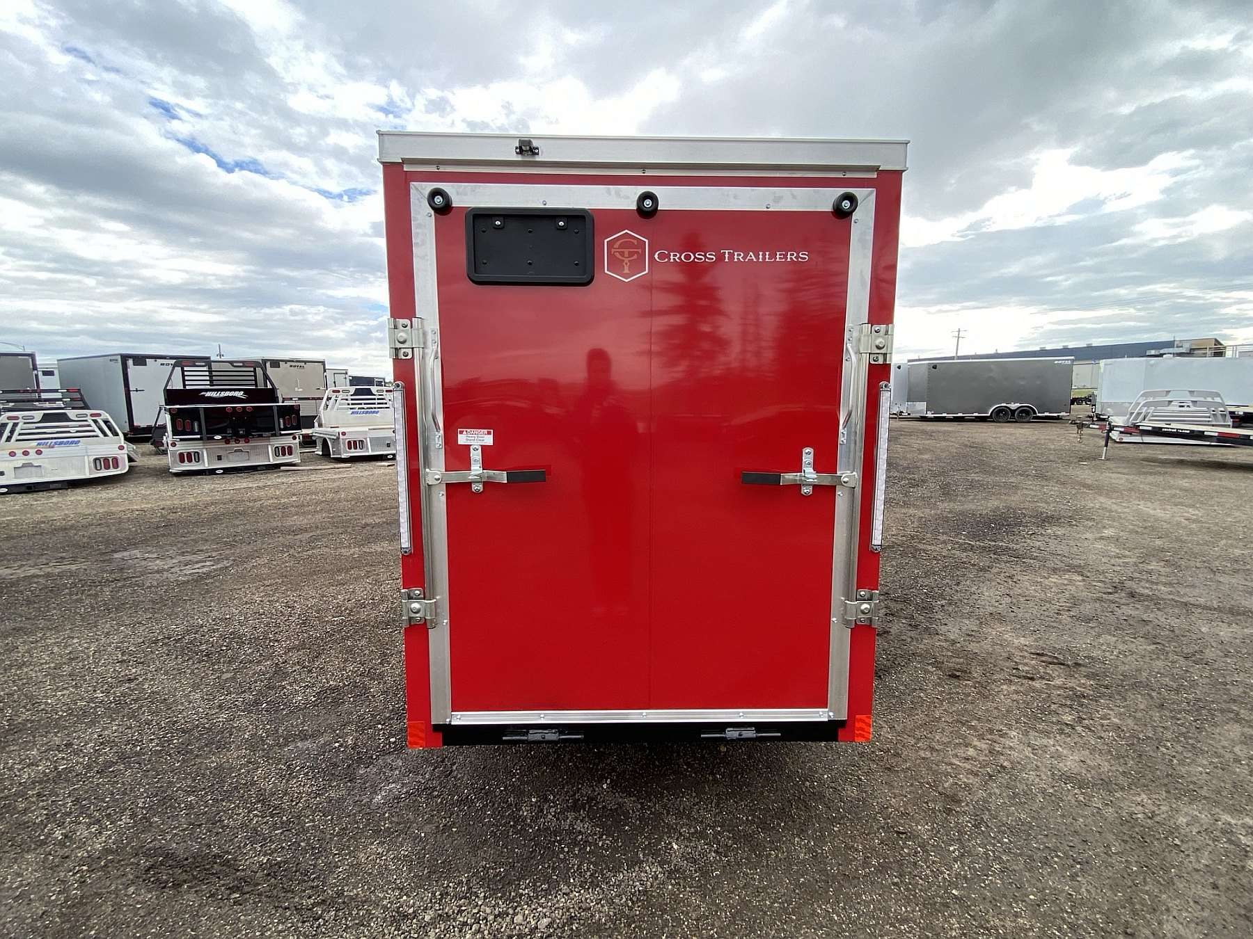 2026 Cross 5 'x 12' Enclosed Wedge Nose Cargo Trailer