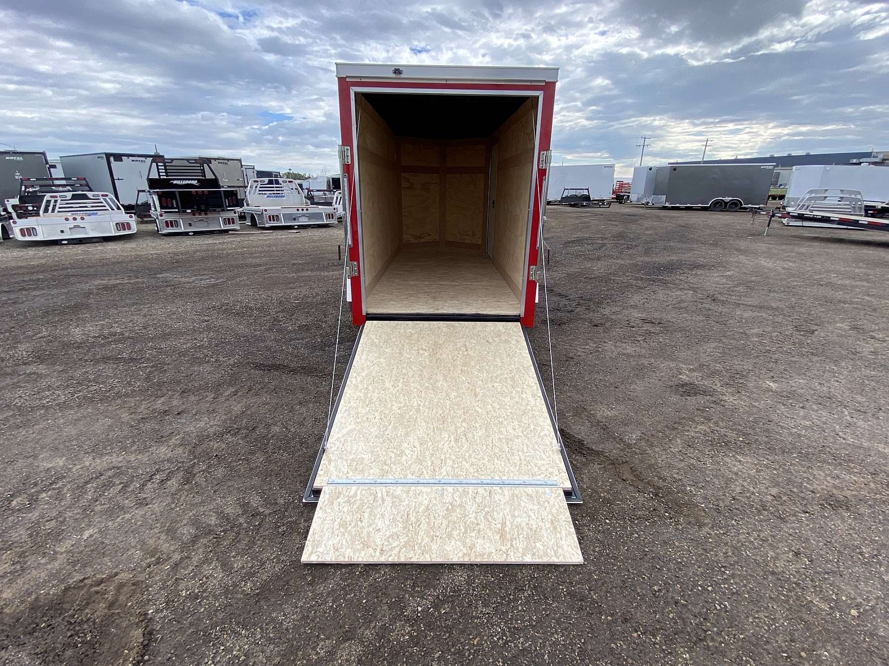 2026 Cross 5 'x 12' Enclosed Wedge Nose Cargo Trailer