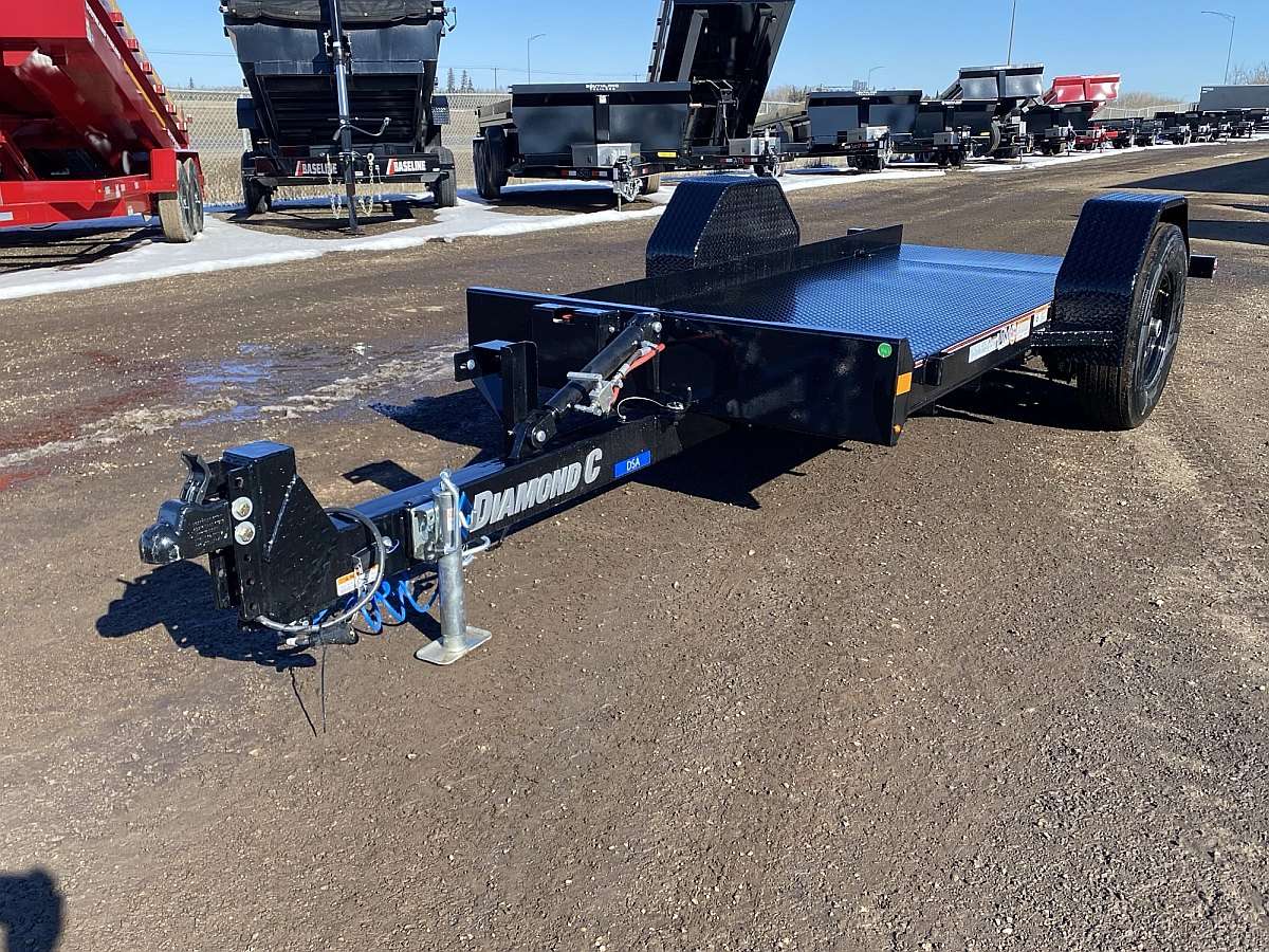 2026 Diamond C 12' Hydraulically Dampened Tilt Trailer