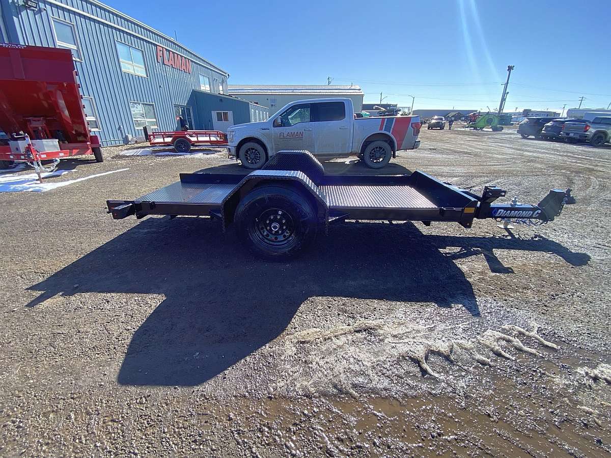2026 Diamond C 12' Hydraulically Dampened Tilt Trailer