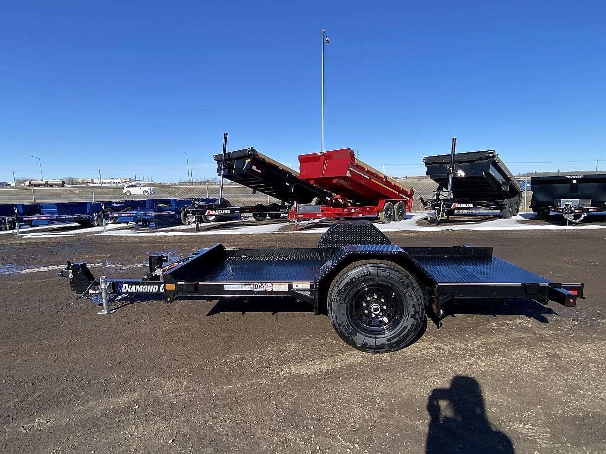 2026 Diamond C 12' Hydraulically Dampened Tilt Trailer