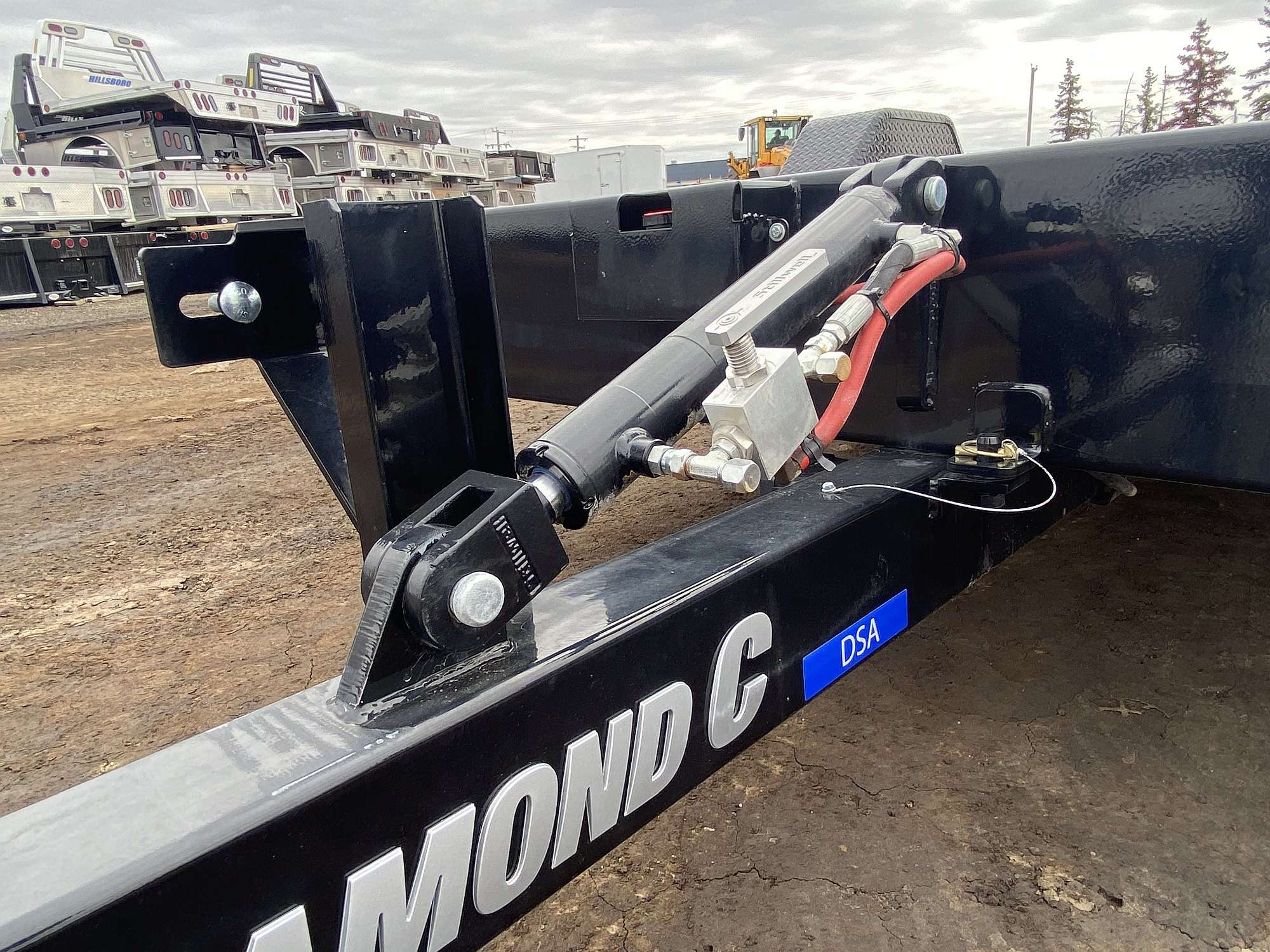 2026 Diamond C 12' Hydraulically Dampened Tilt Trailer