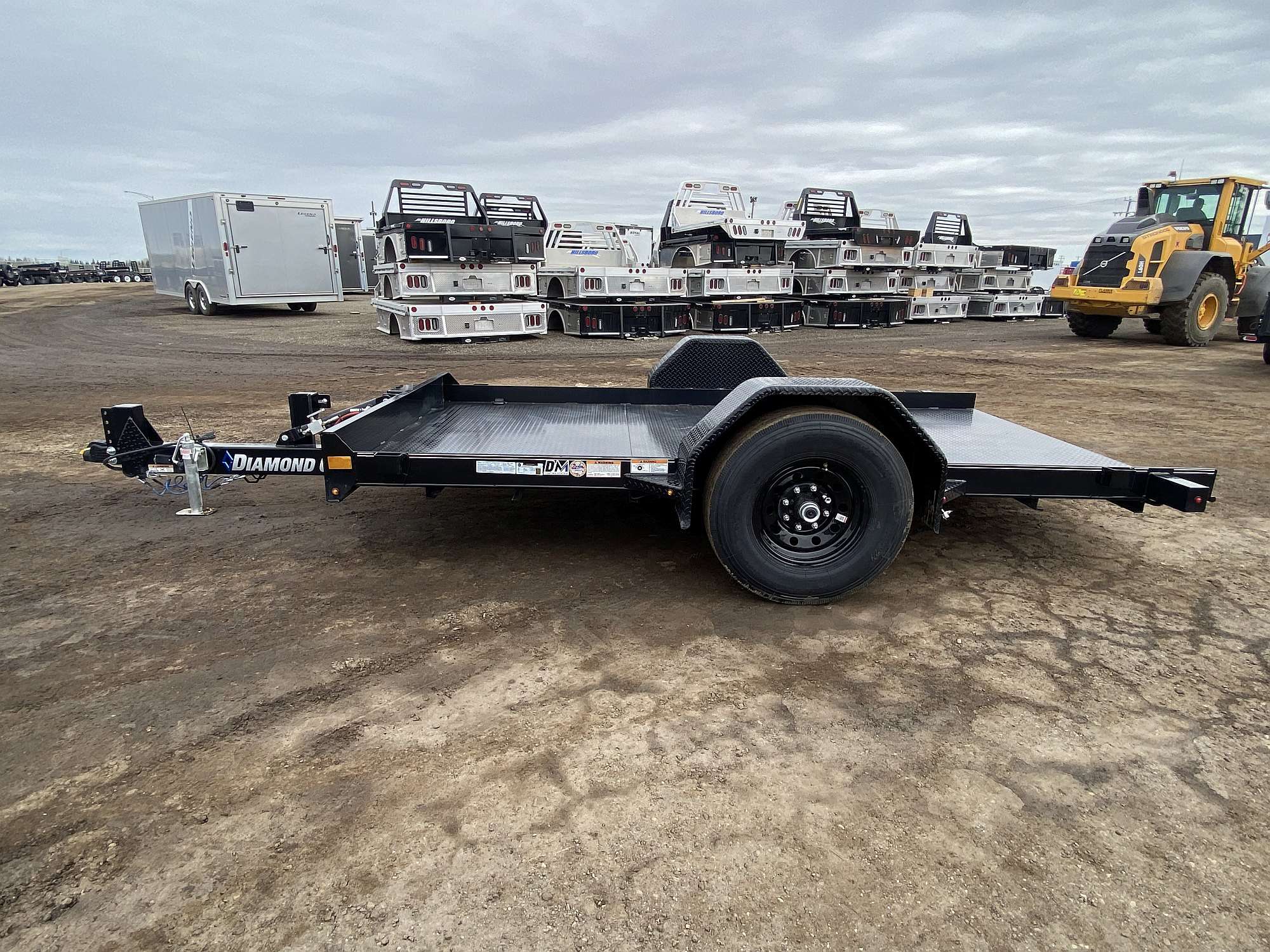 2026 Diamond C 12' Hydraulically Dampened Tilt Trailer