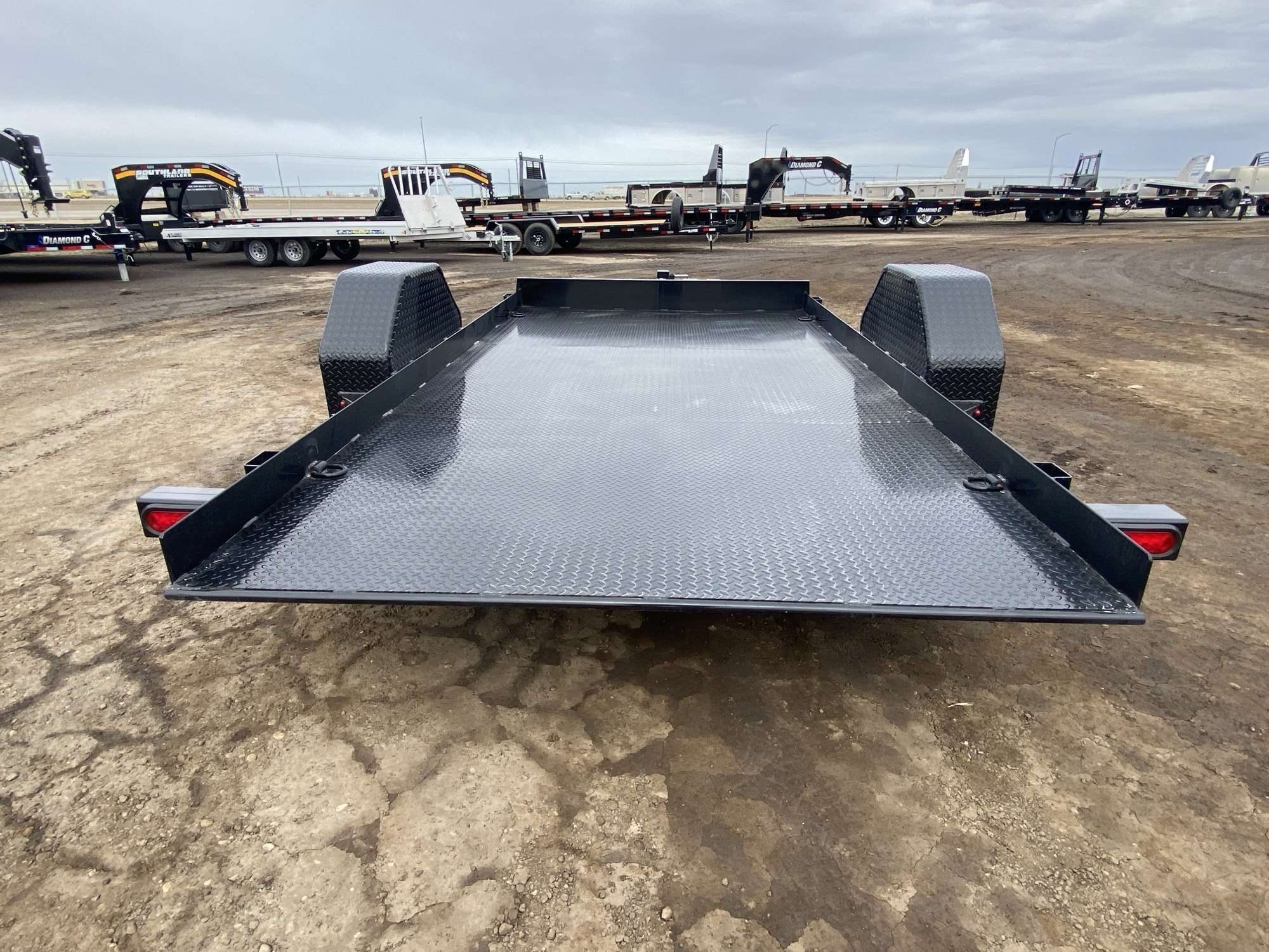 2026 Diamond C 12' Hydraulically Dampened Tilt Trailer