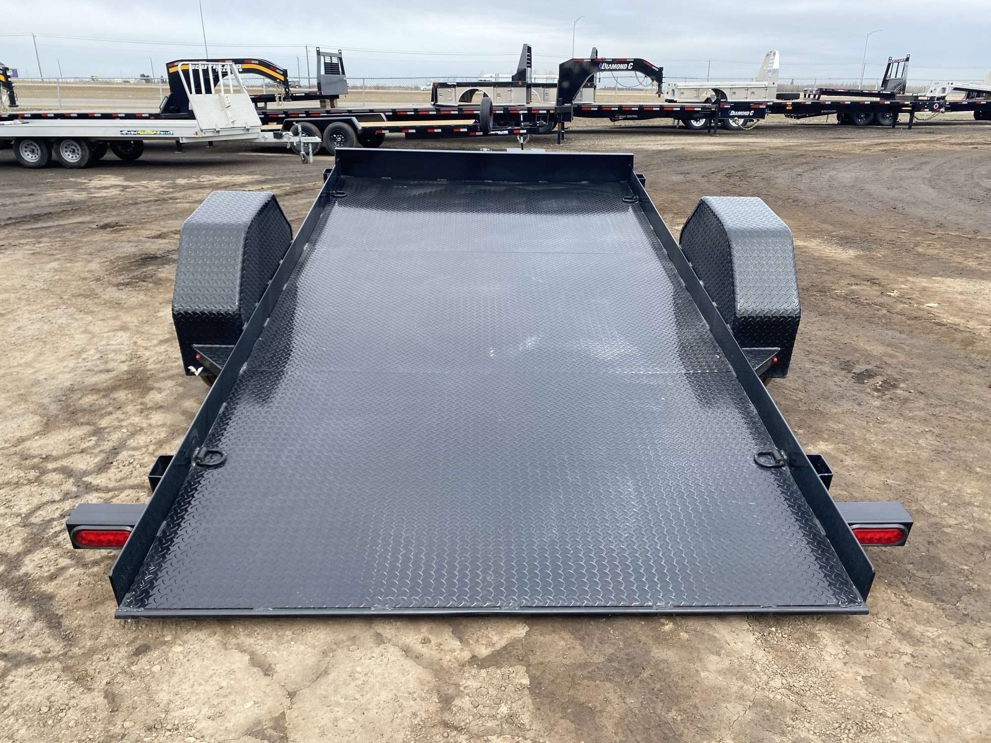 2026 Diamond C 12' Hydraulically Dampened Tilt Trailer