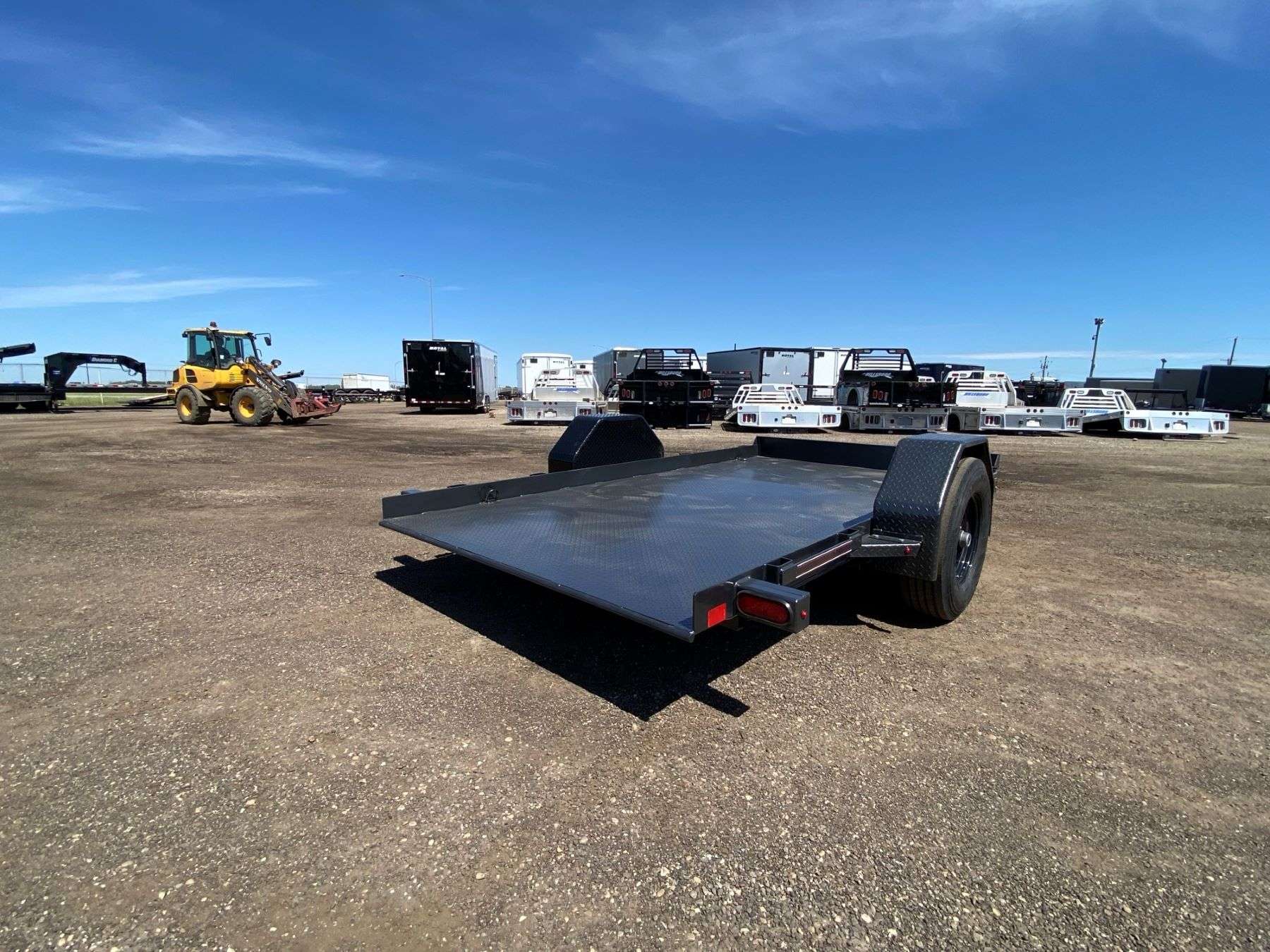 2026 Diamond C 12' Hydraulically Dampened Tilt Trailer