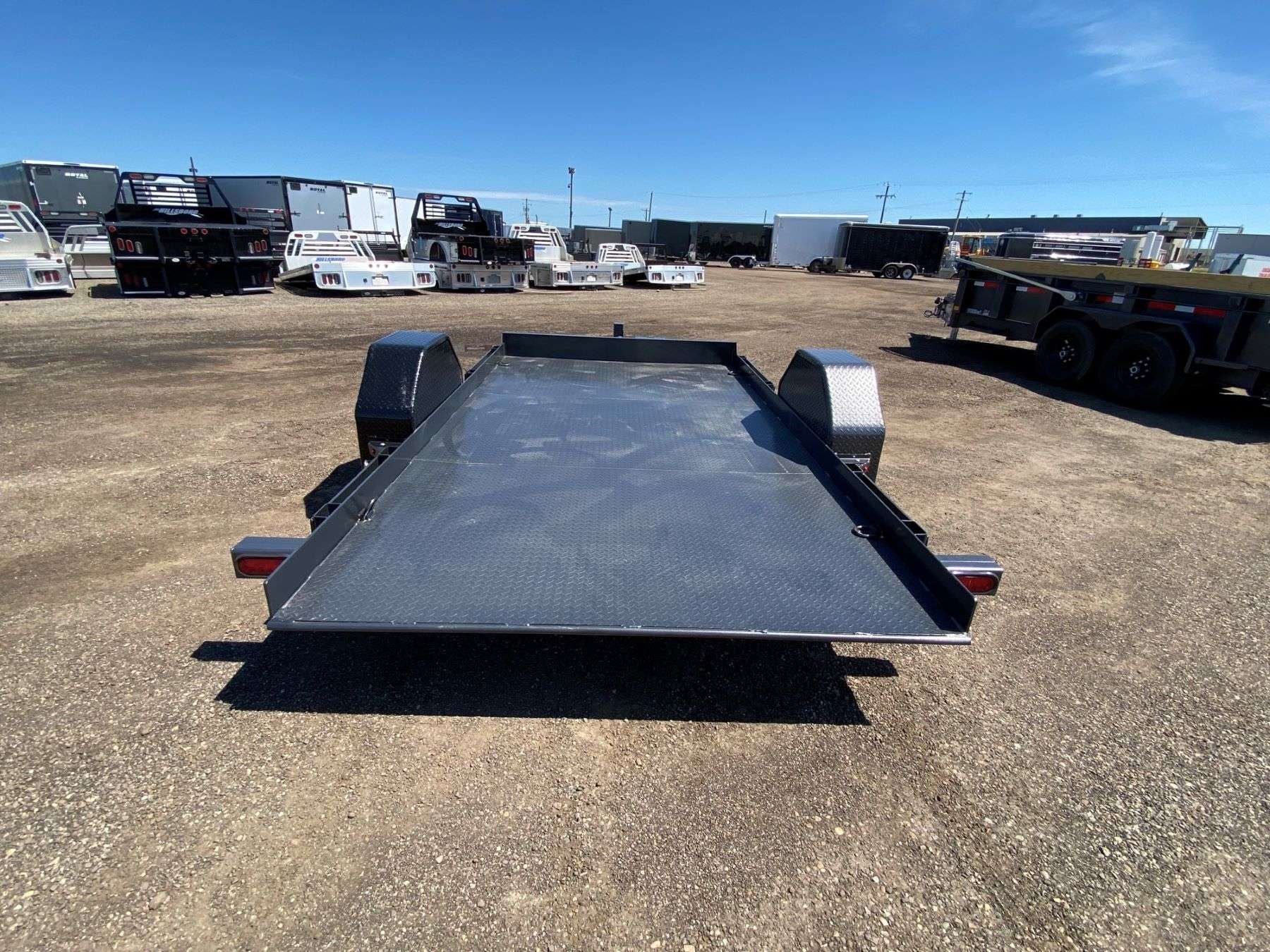 2026 Diamond C 12' Hydraulically Dampened Tilt Trailer
