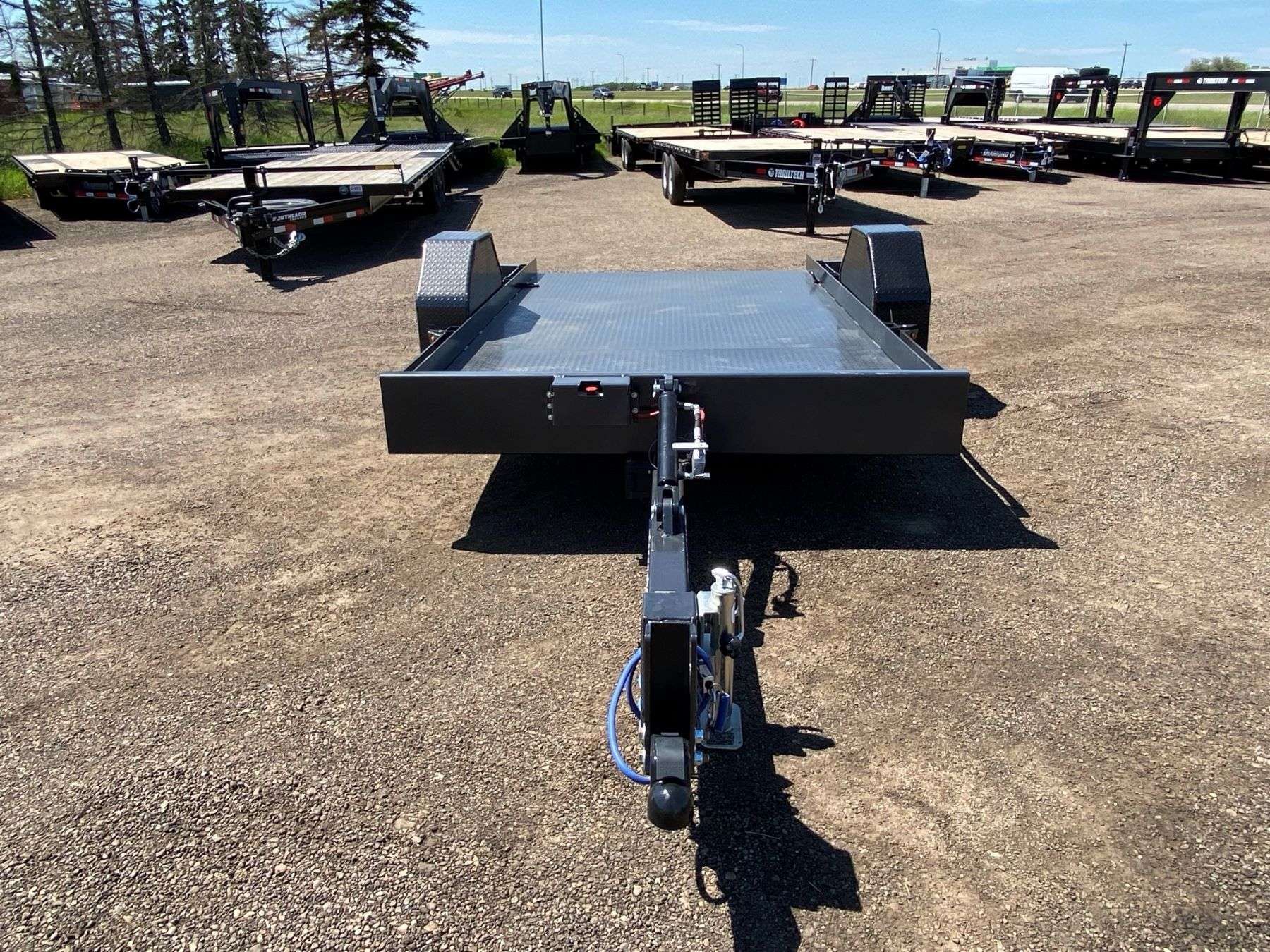 2026 Diamond C 12' Hydraulically Dampened Tilt Trailer