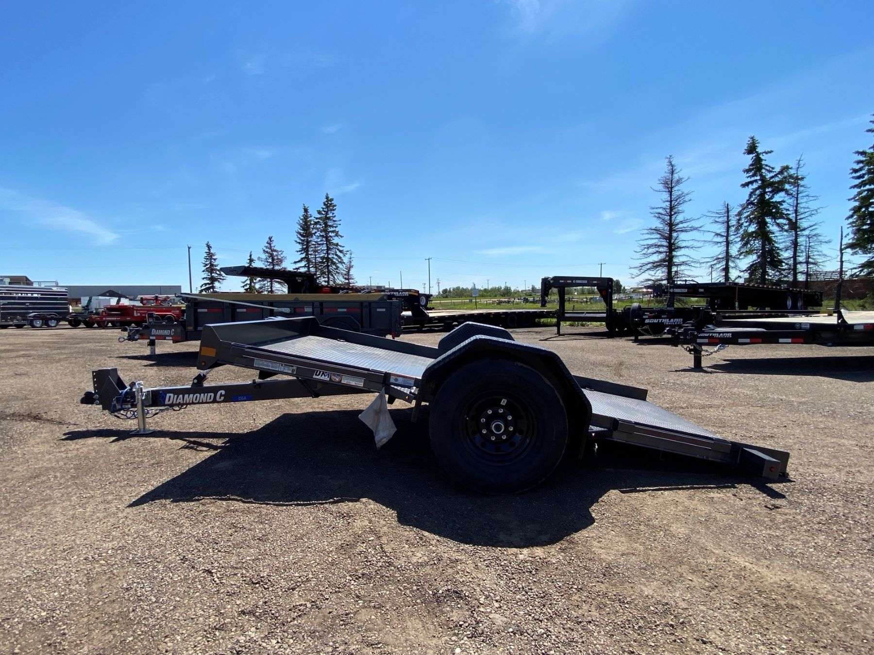 2026 Diamond C 12' Hydraulically Dampened Tilt Trailer