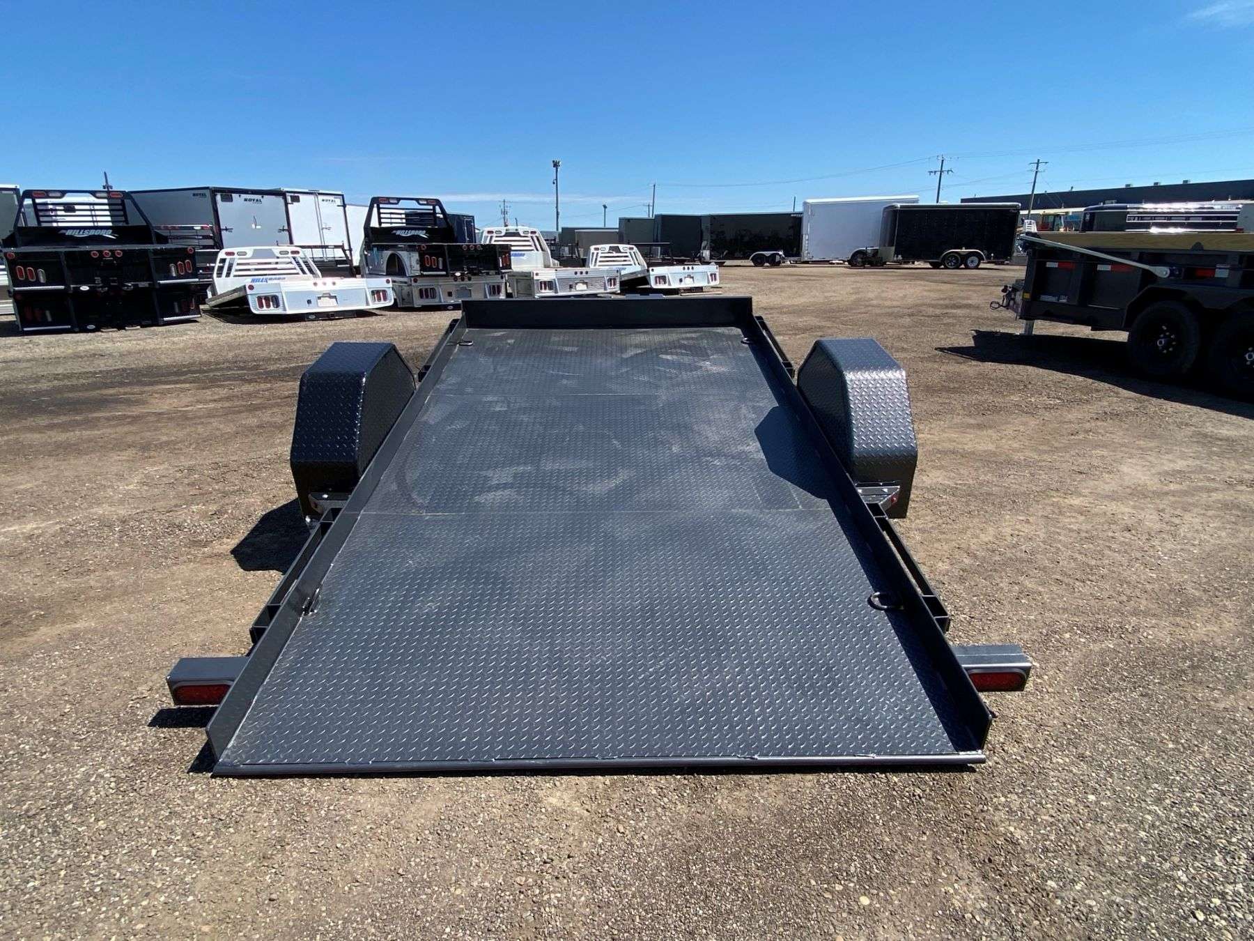 2026 Diamond C 12' Hydraulically Dampened Tilt Trailer