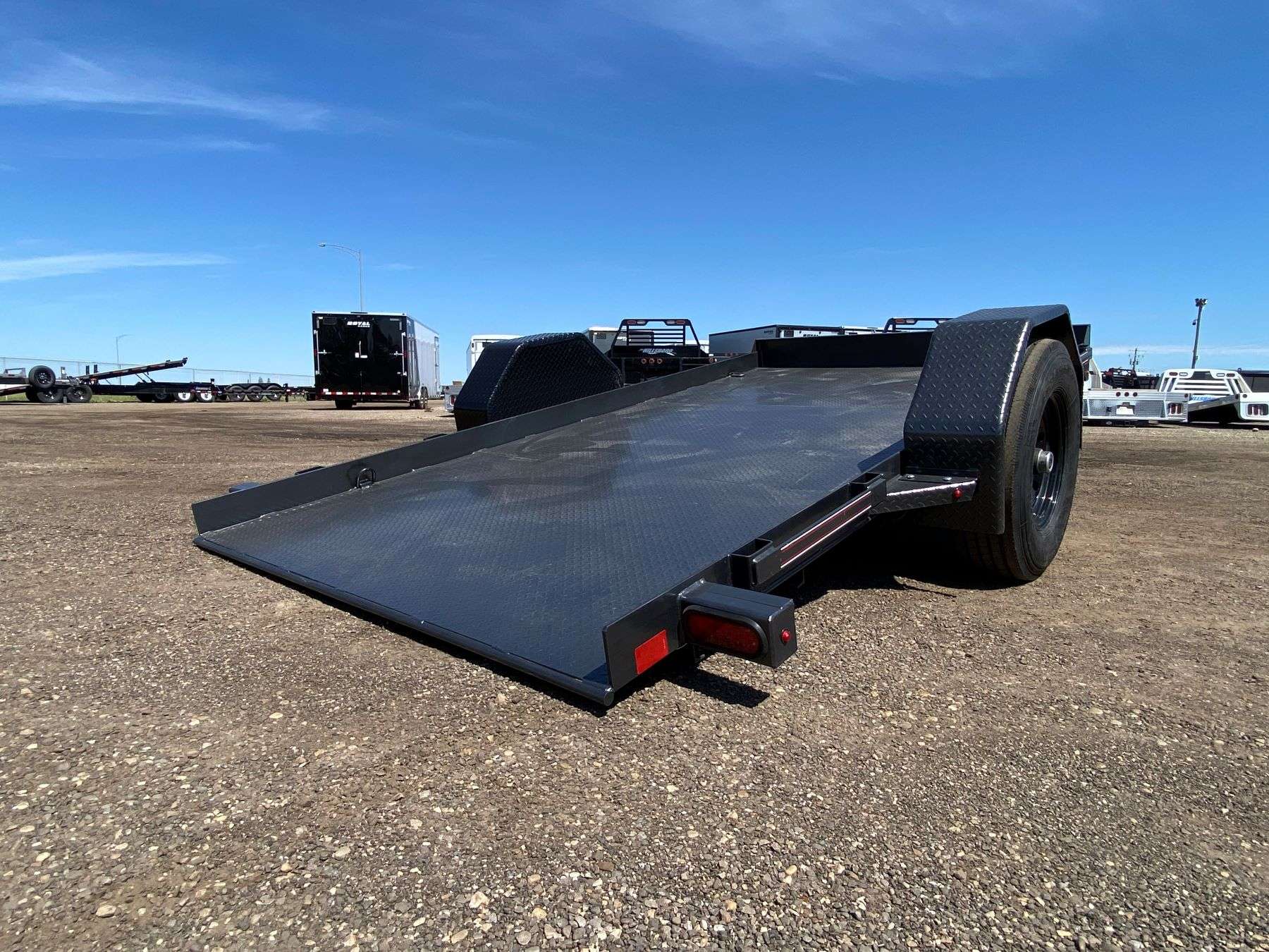 2026 Diamond C 12' Hydraulically Dampened Tilt Trailer