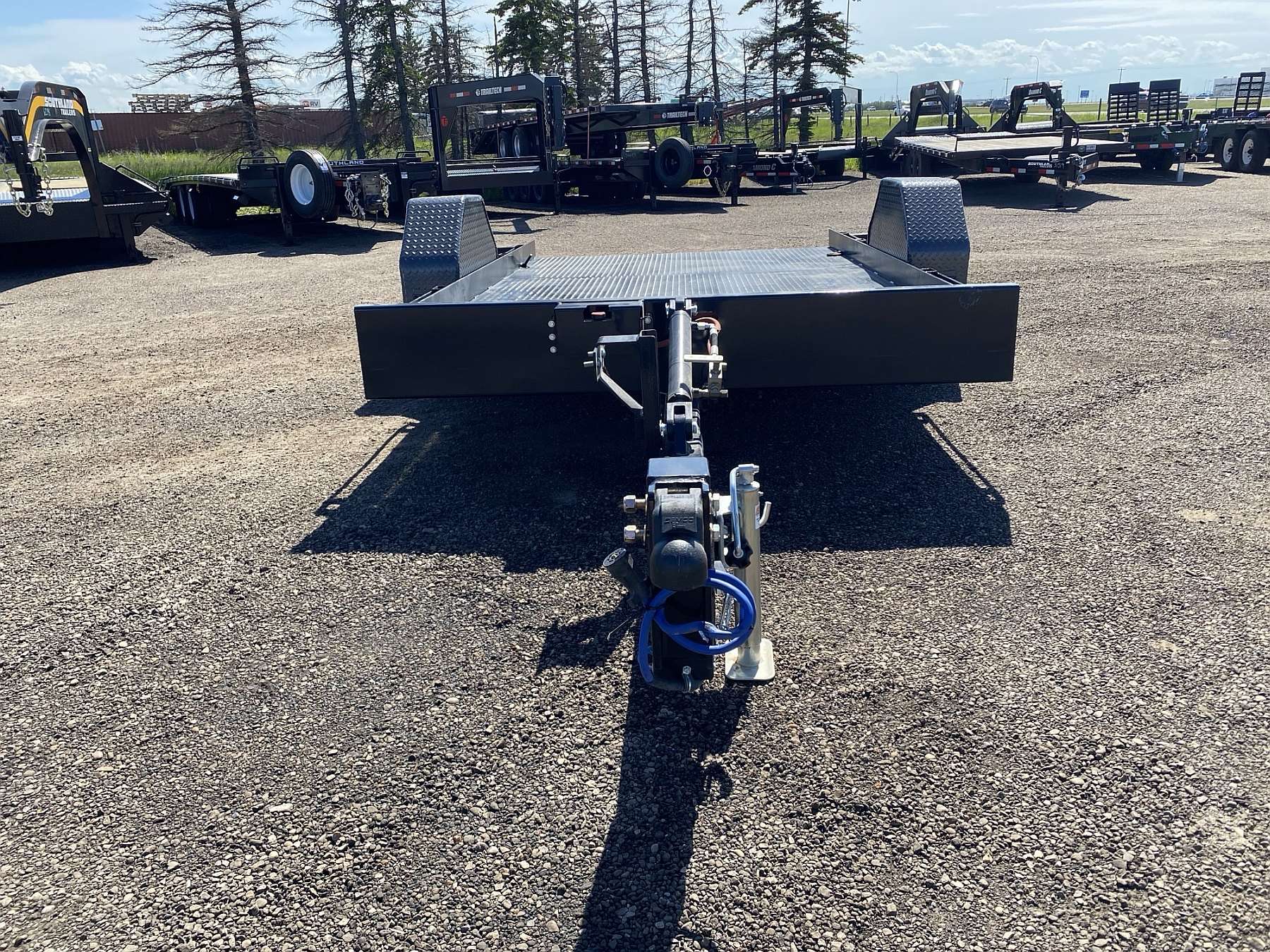 2026 Diamond C 12' Hydraulically Dampened Tilt Trailer