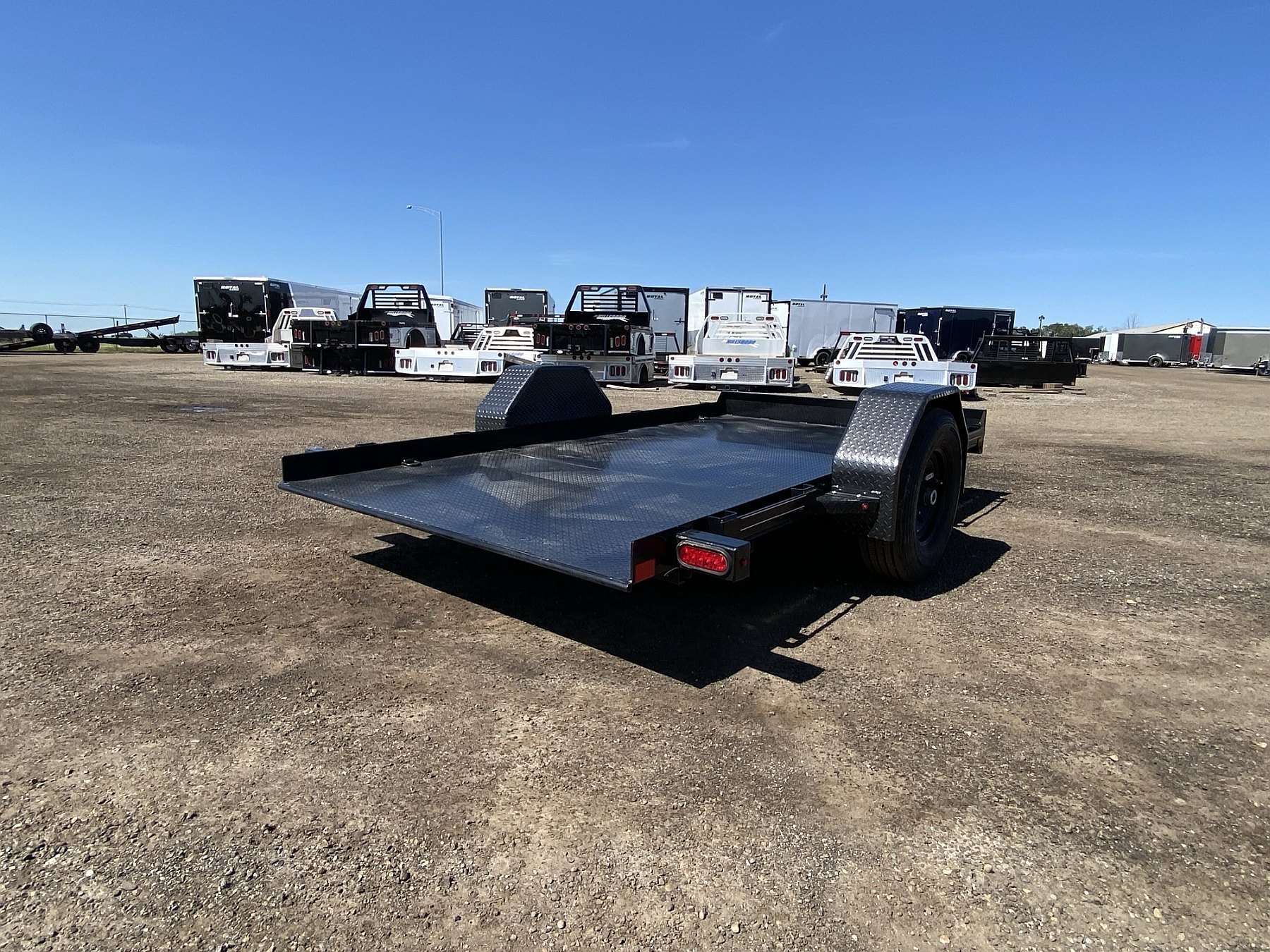 2026 Diamond C 12' Hydraulically Dampened Tilt Trailer