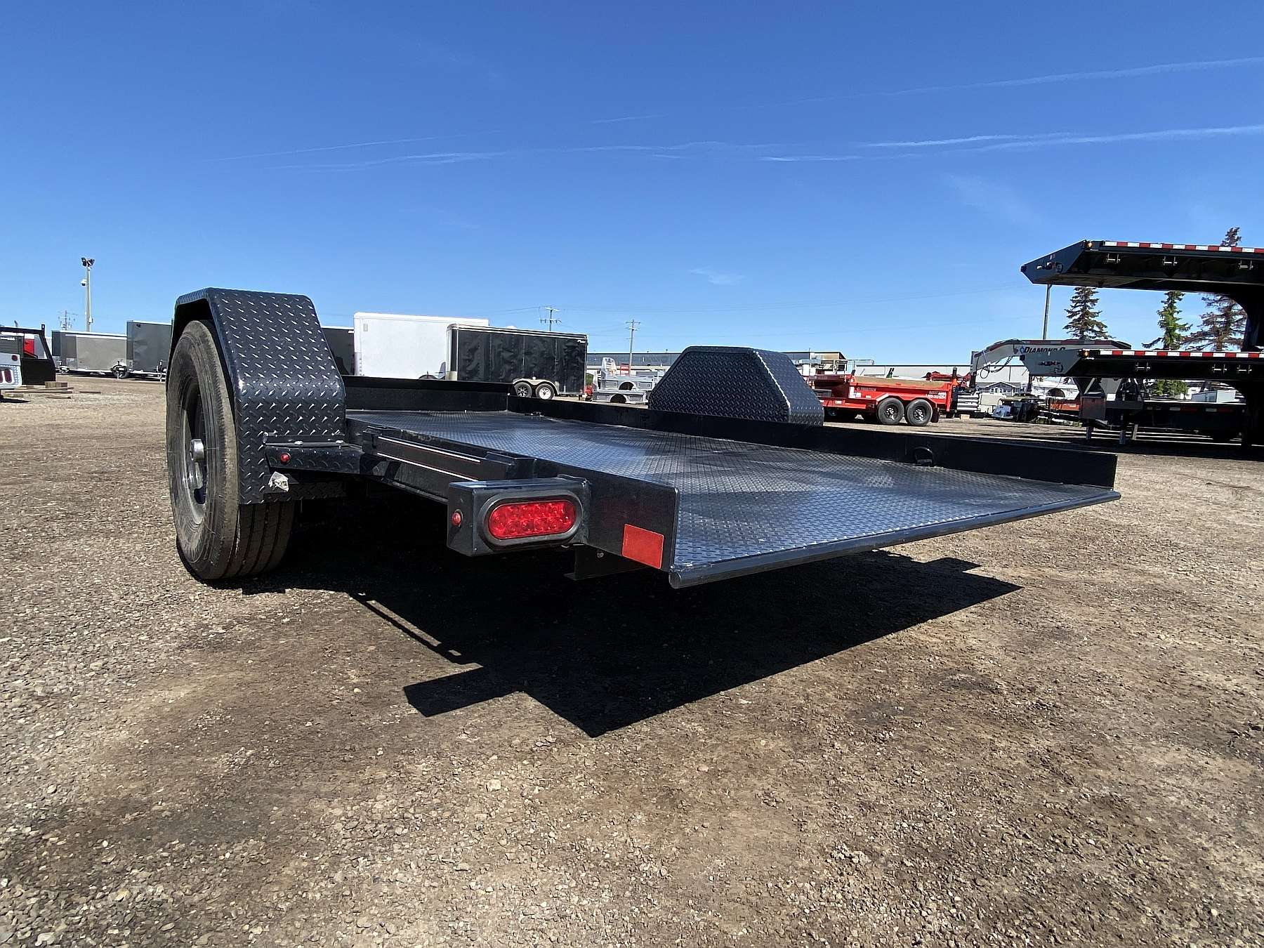 2026 Diamond C 12' Hydraulically Dampened Tilt Trailer