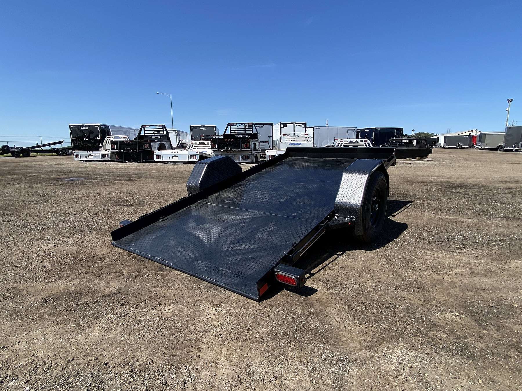 2026 Diamond C 12' Hydraulically Dampened Tilt Trailer