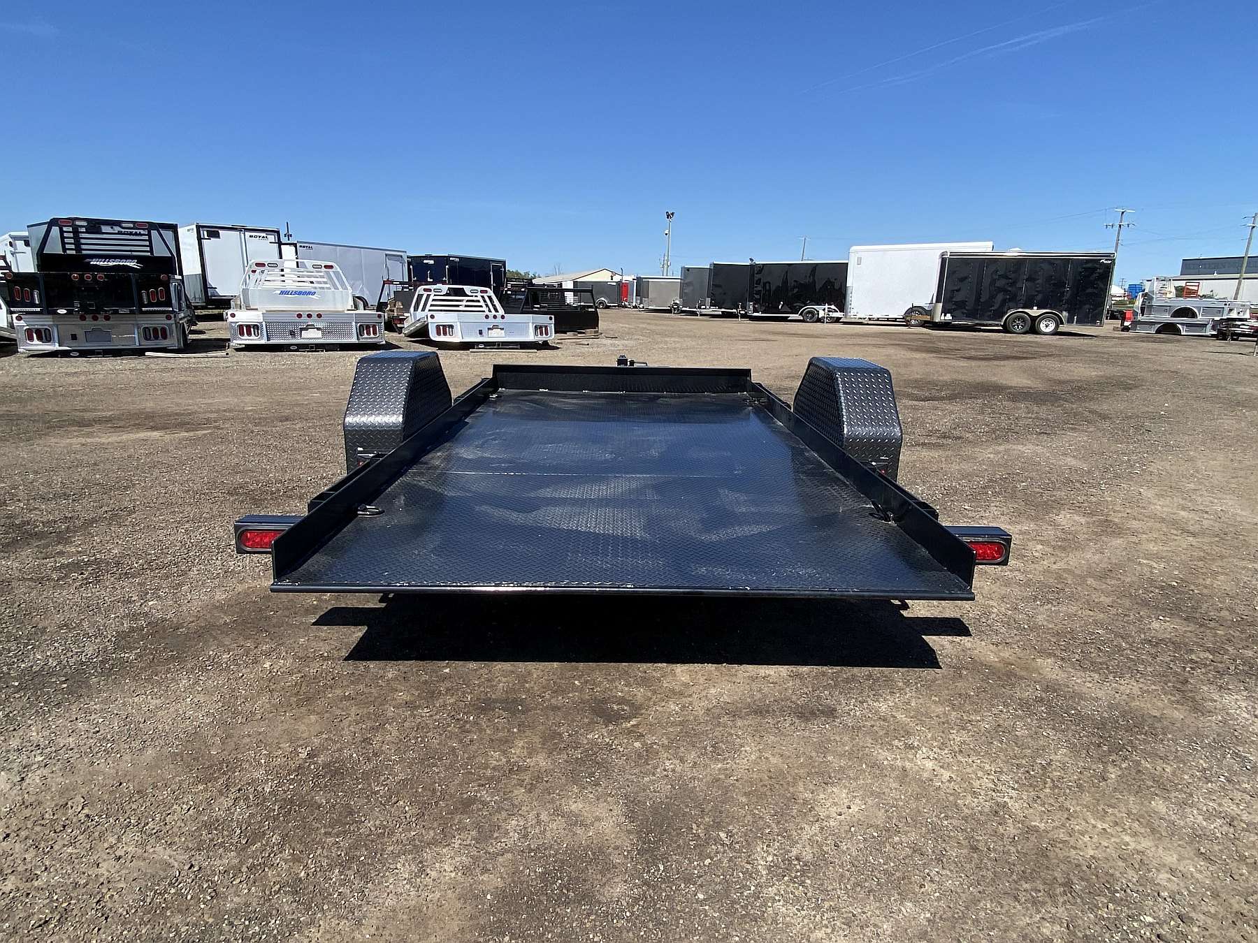 2026 Diamond C 12' Hydraulically Dampened Tilt Trailer