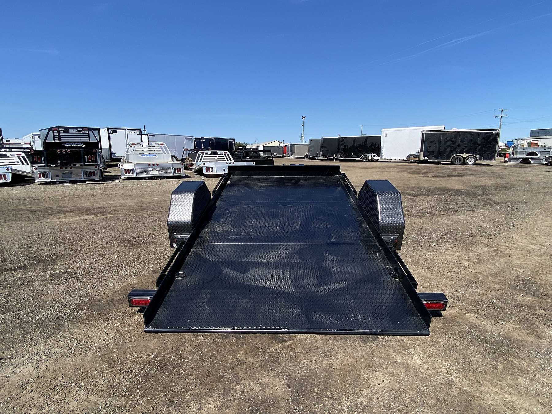 2026 Diamond C 12' Hydraulically Dampened Tilt Trailer