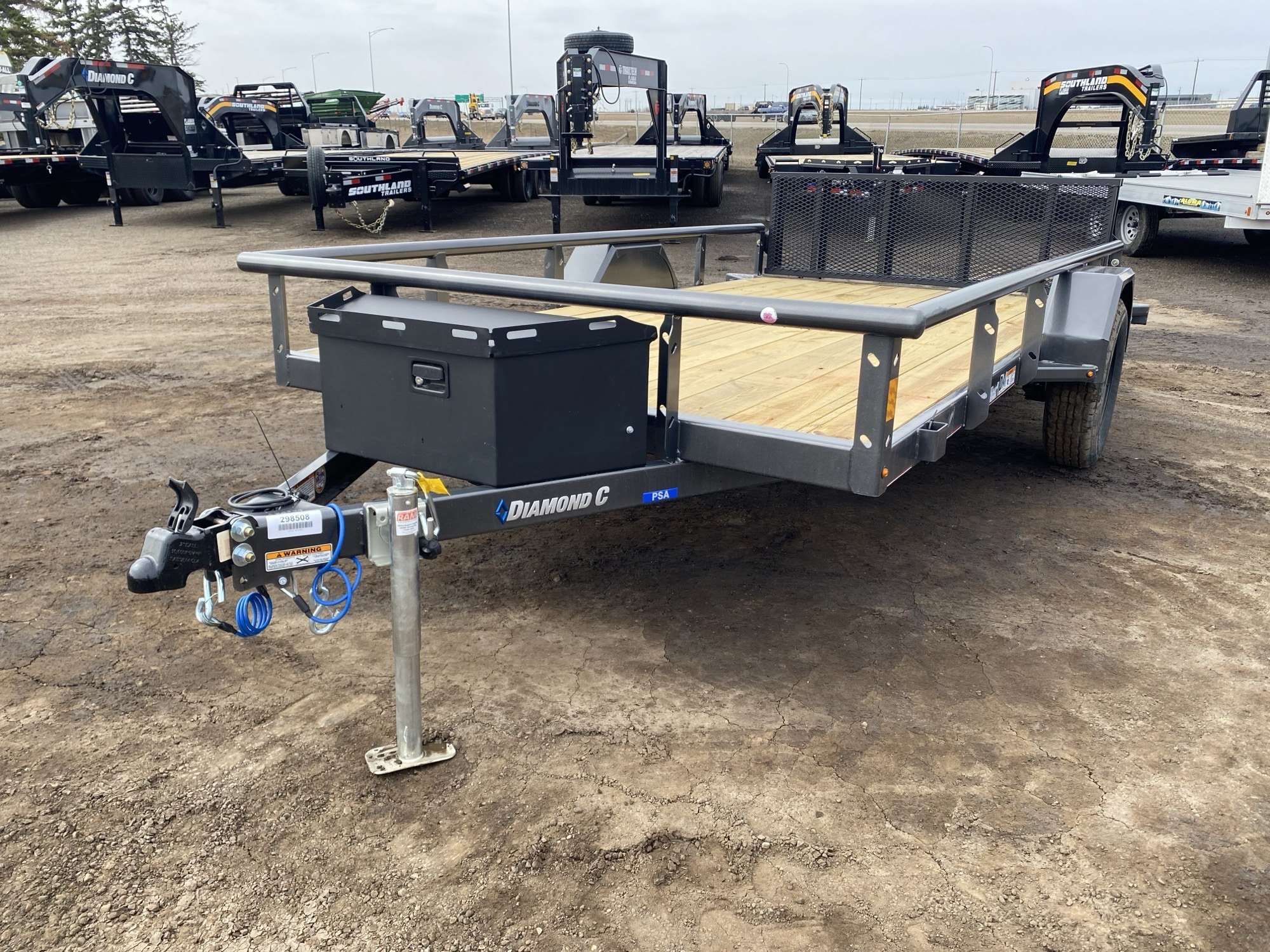2026 Diamond C 12' Premium Utility Trailer