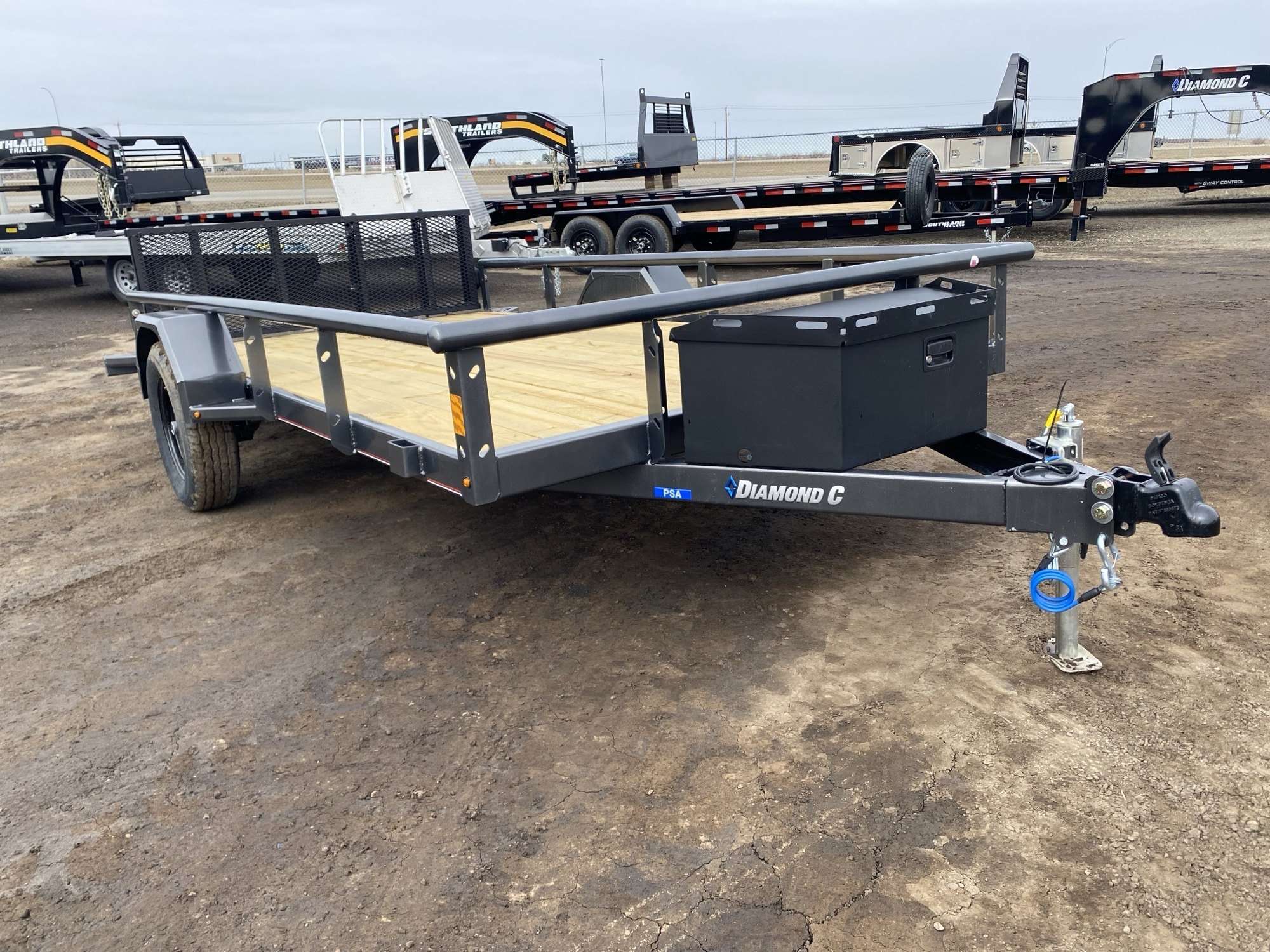 2026 Diamond C 12' Premium Utility Trailer
