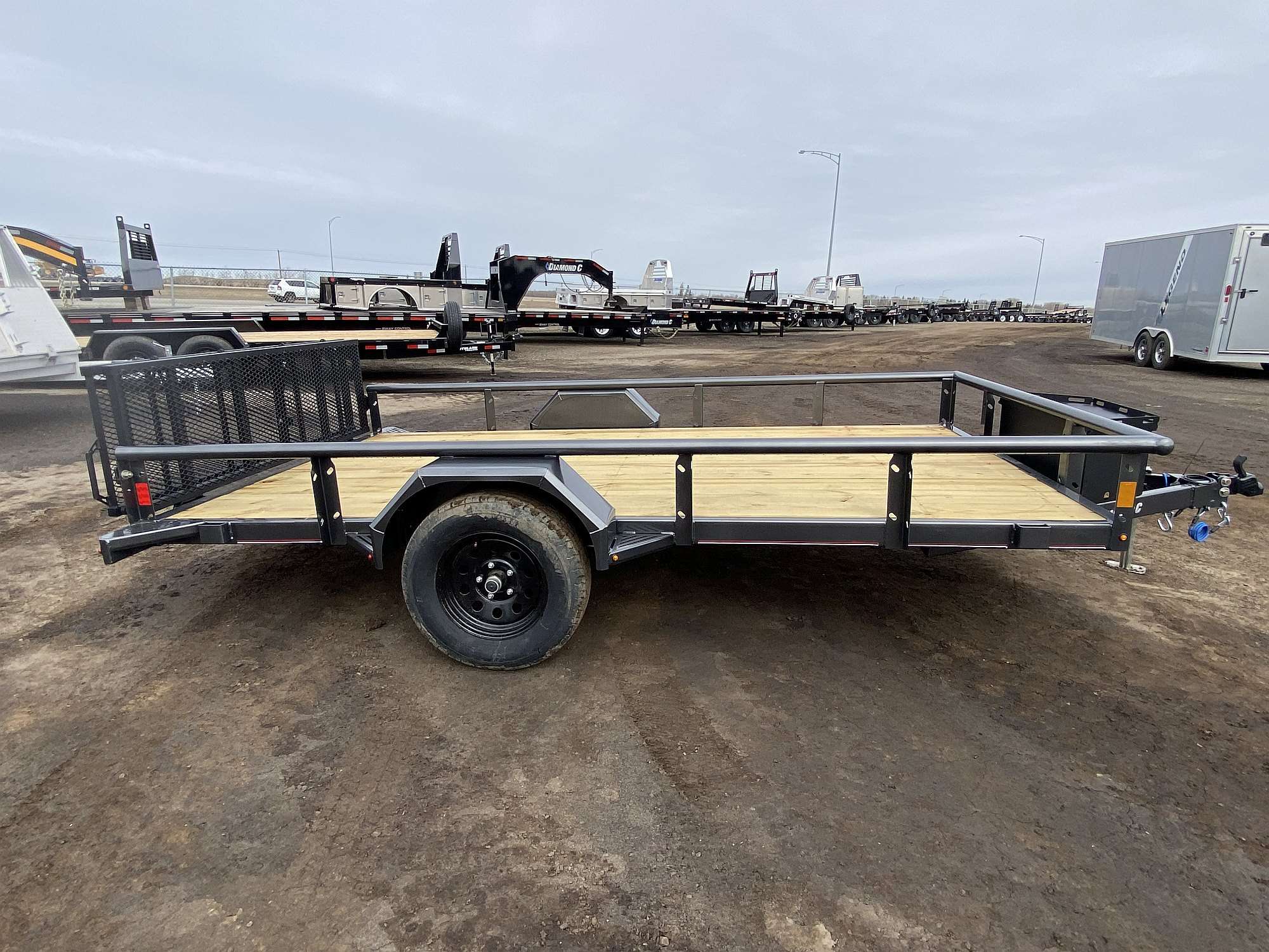 2026 Diamond C 12' Premium Utility Trailer