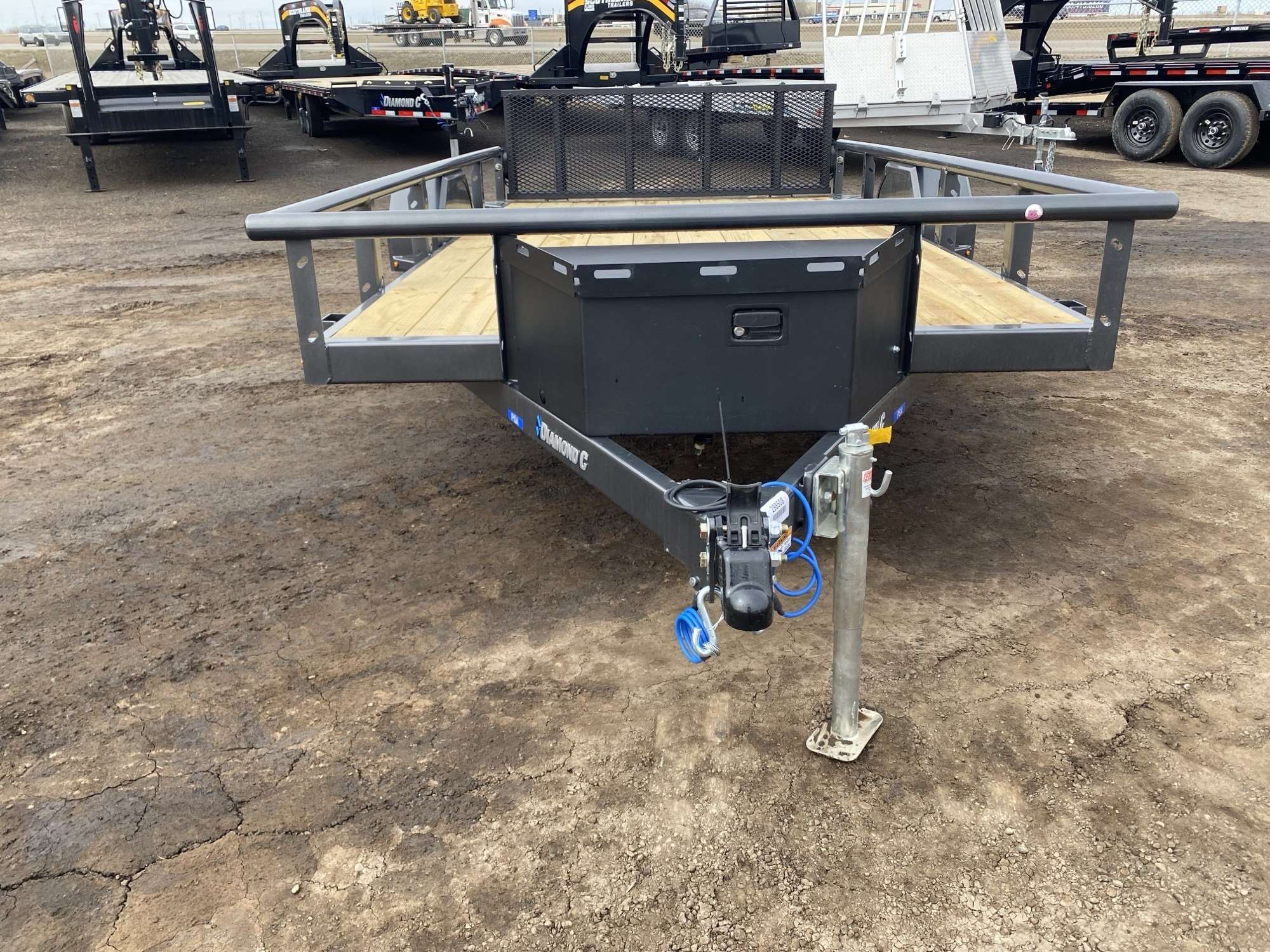 2026 Diamond C 12' Premium Utility Trailer