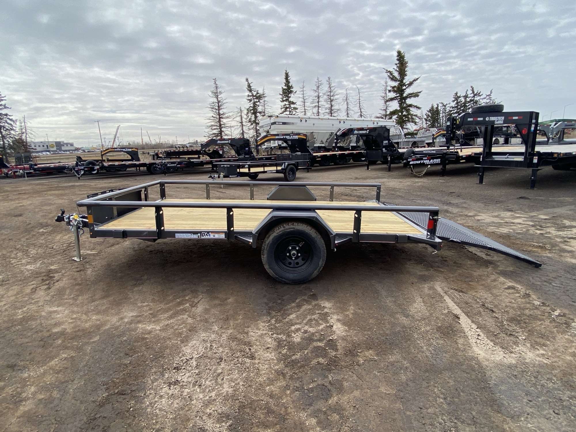 2026 Diamond C 12' Premium Utility Trailer