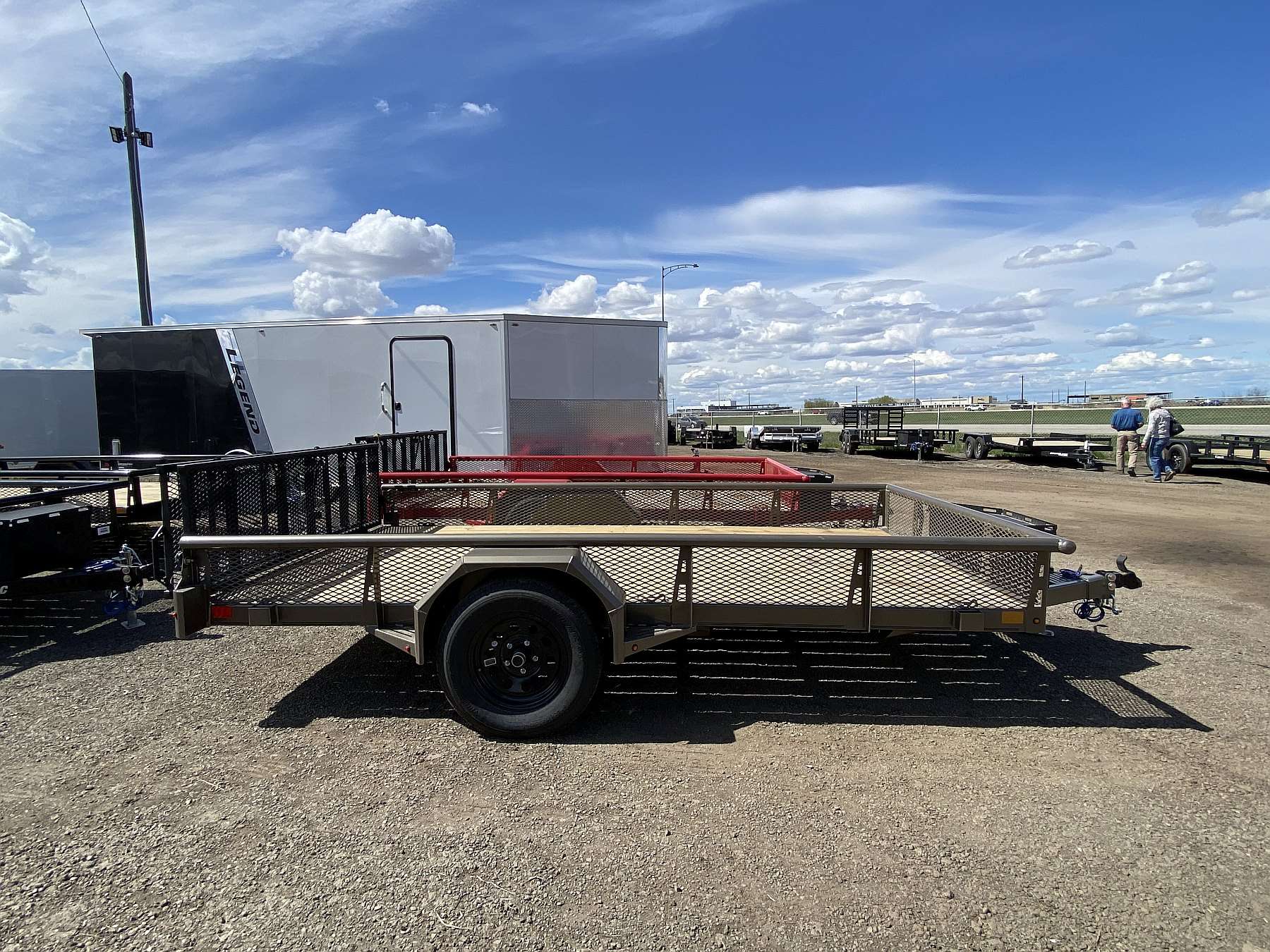 2026 Diamond C 12' Premium Utility Trailer