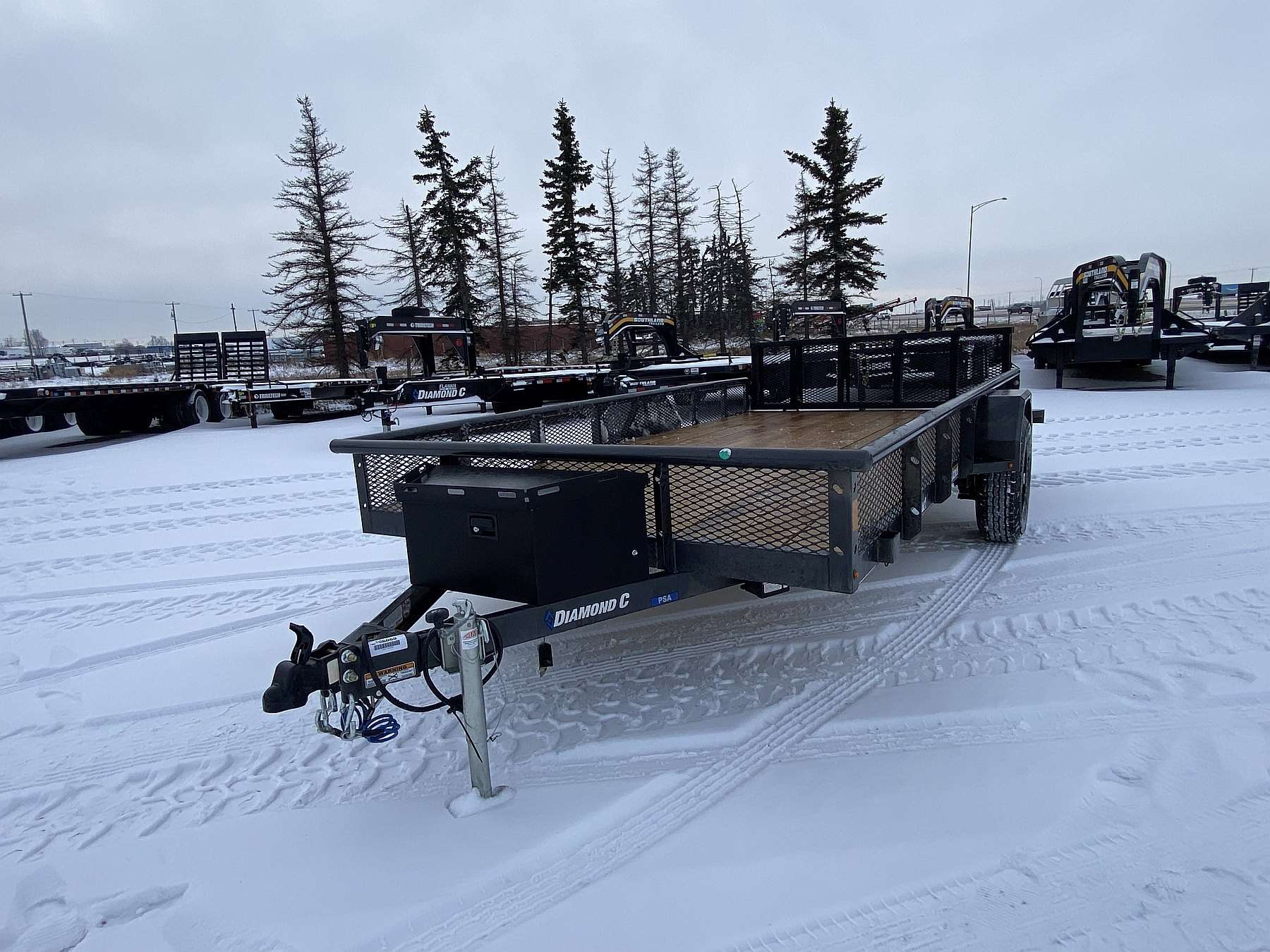 2026 Diamond C 14' Premium Utility Trailer