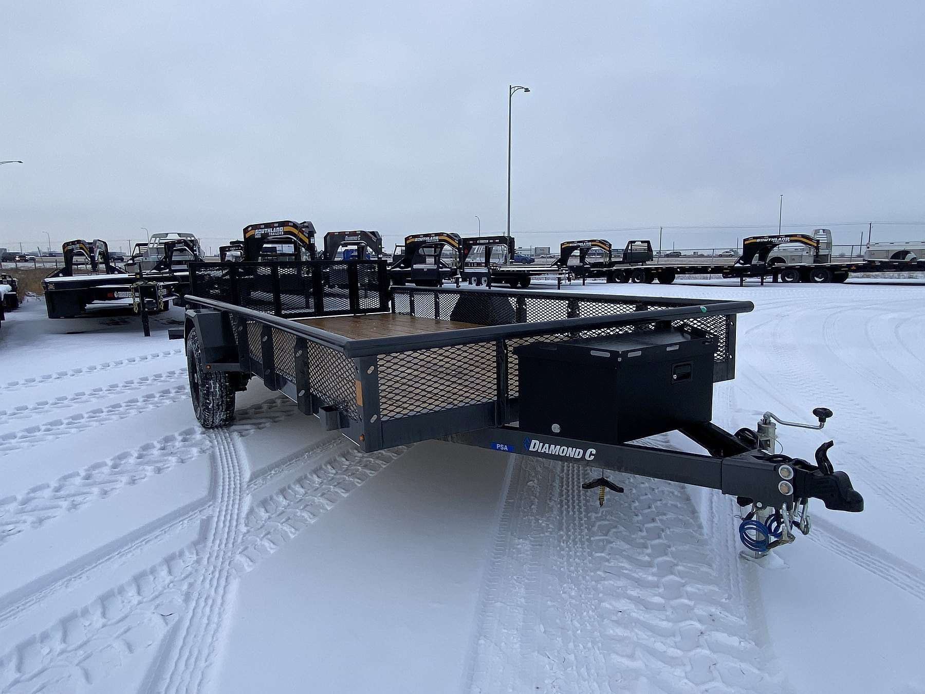 2026 Diamond C 14' Premium Utility Trailer